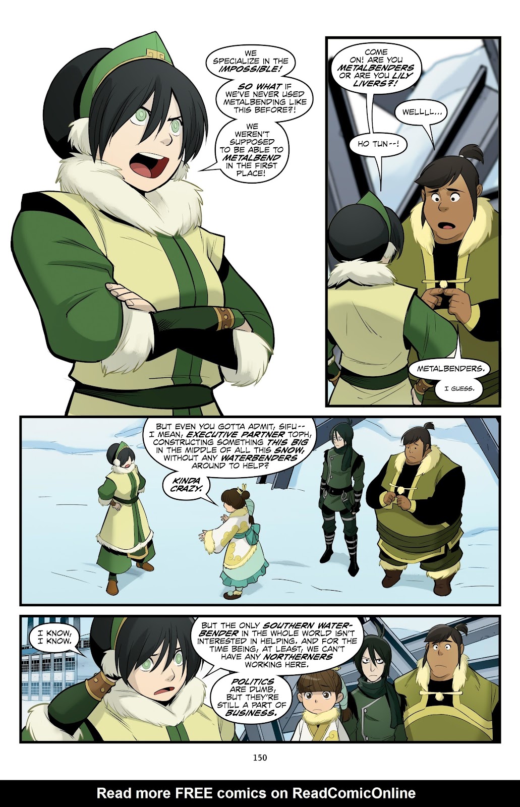 Avatar: The Last Airbender--North and South Omnibus issue TPB (Part 2) - Page 47