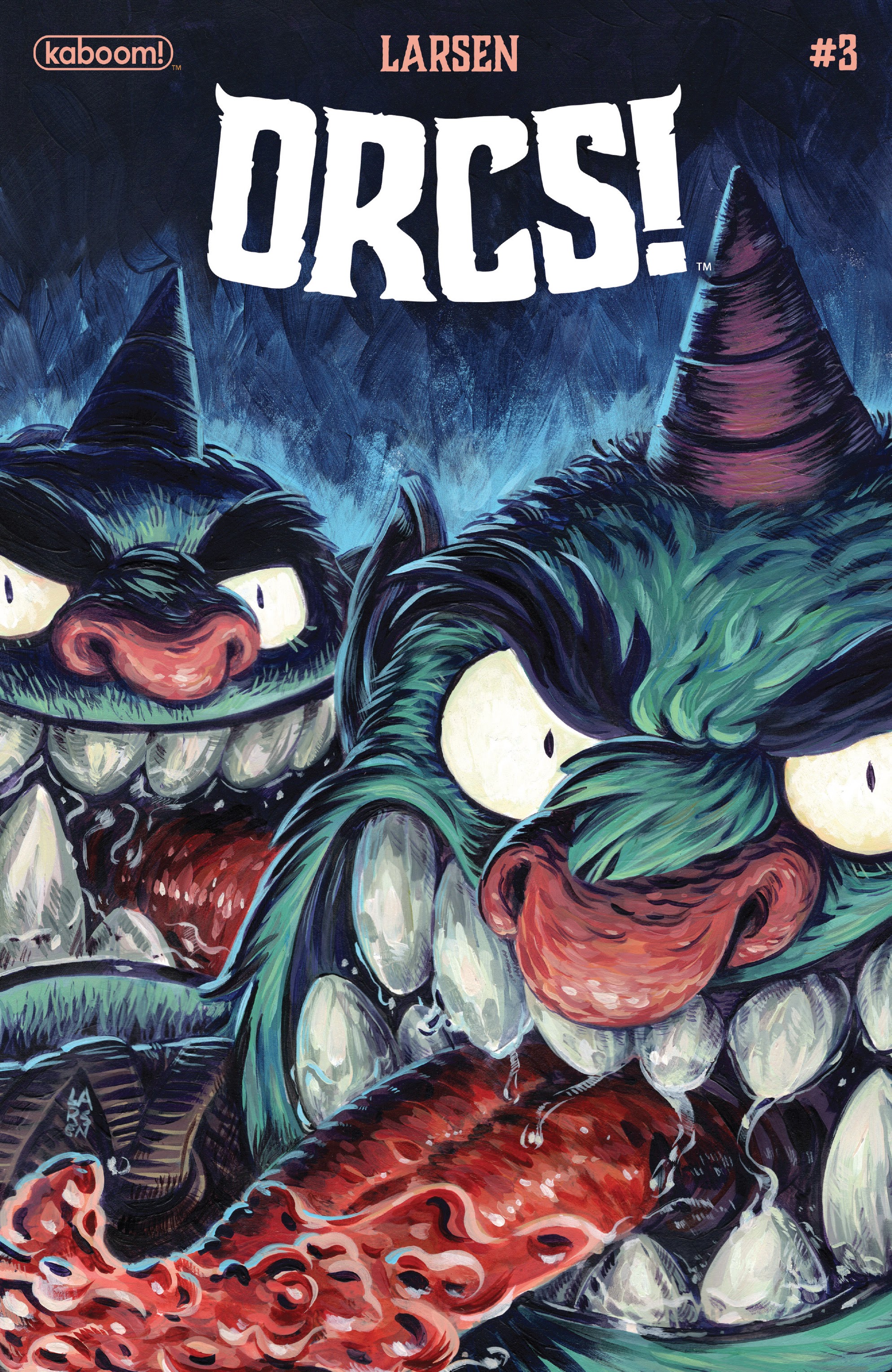 Read online ORCS! comic -  Issue #3 - 1