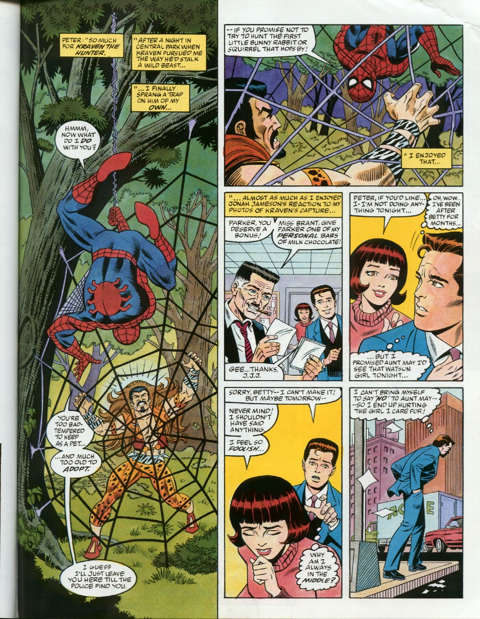 Read online Marvel Graphic Novel comic -  Issue #46 - Spider-Man - Parallel Lives - 27