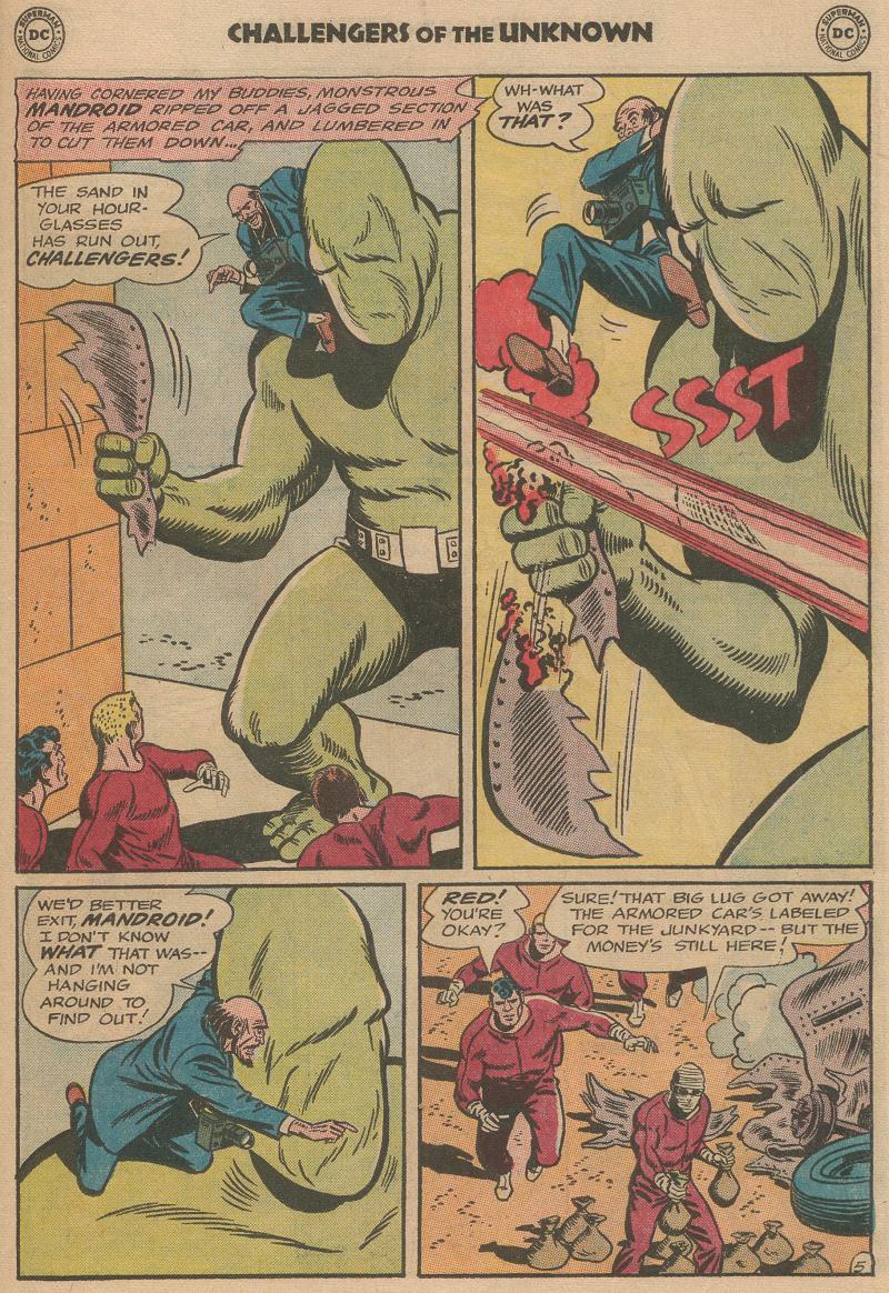 Read online Challengers of the Unknown (1958) comic -  Issue #42 - 21