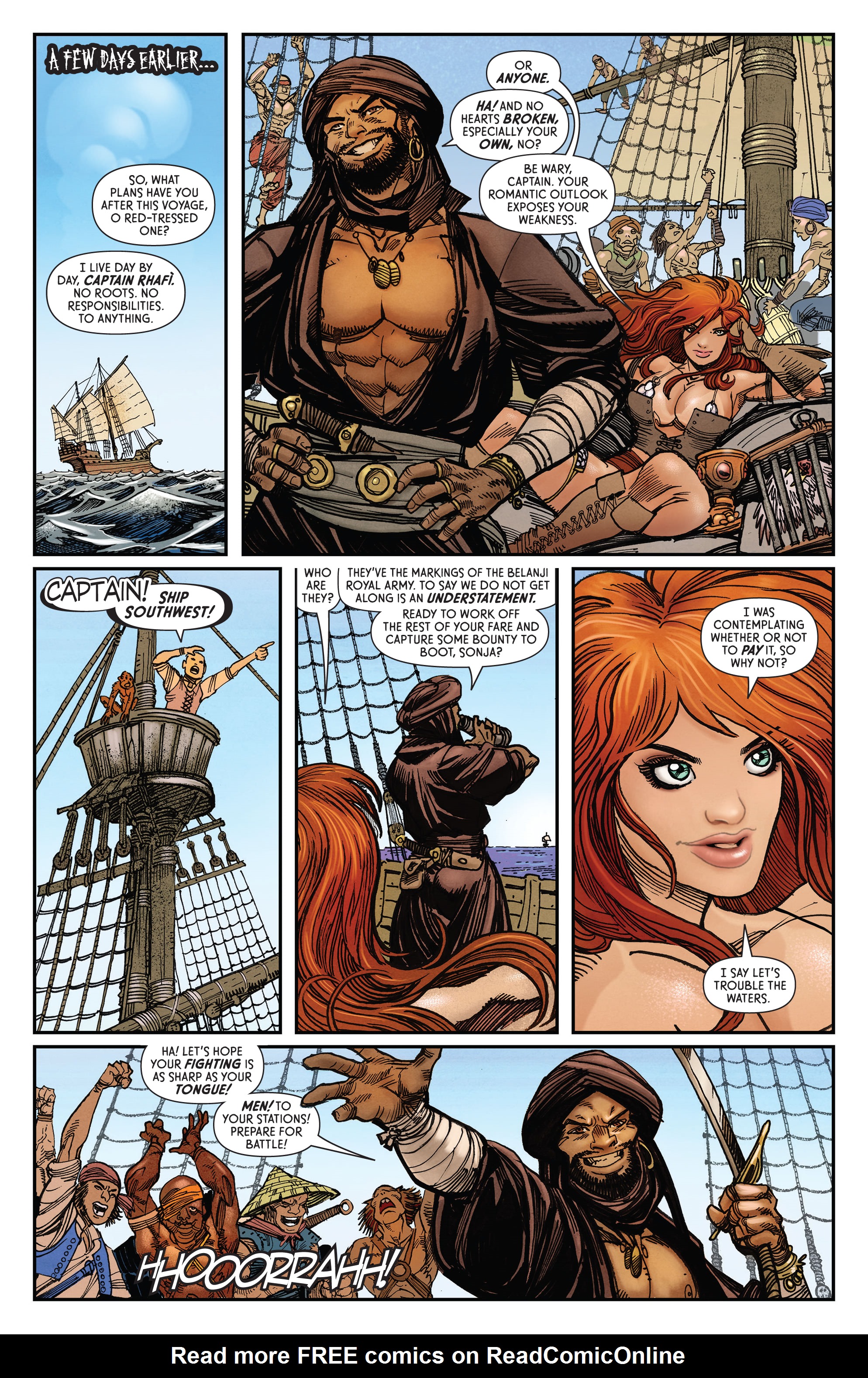 Read online The Invincible Red Sonja comic -  Issue #1 - 11