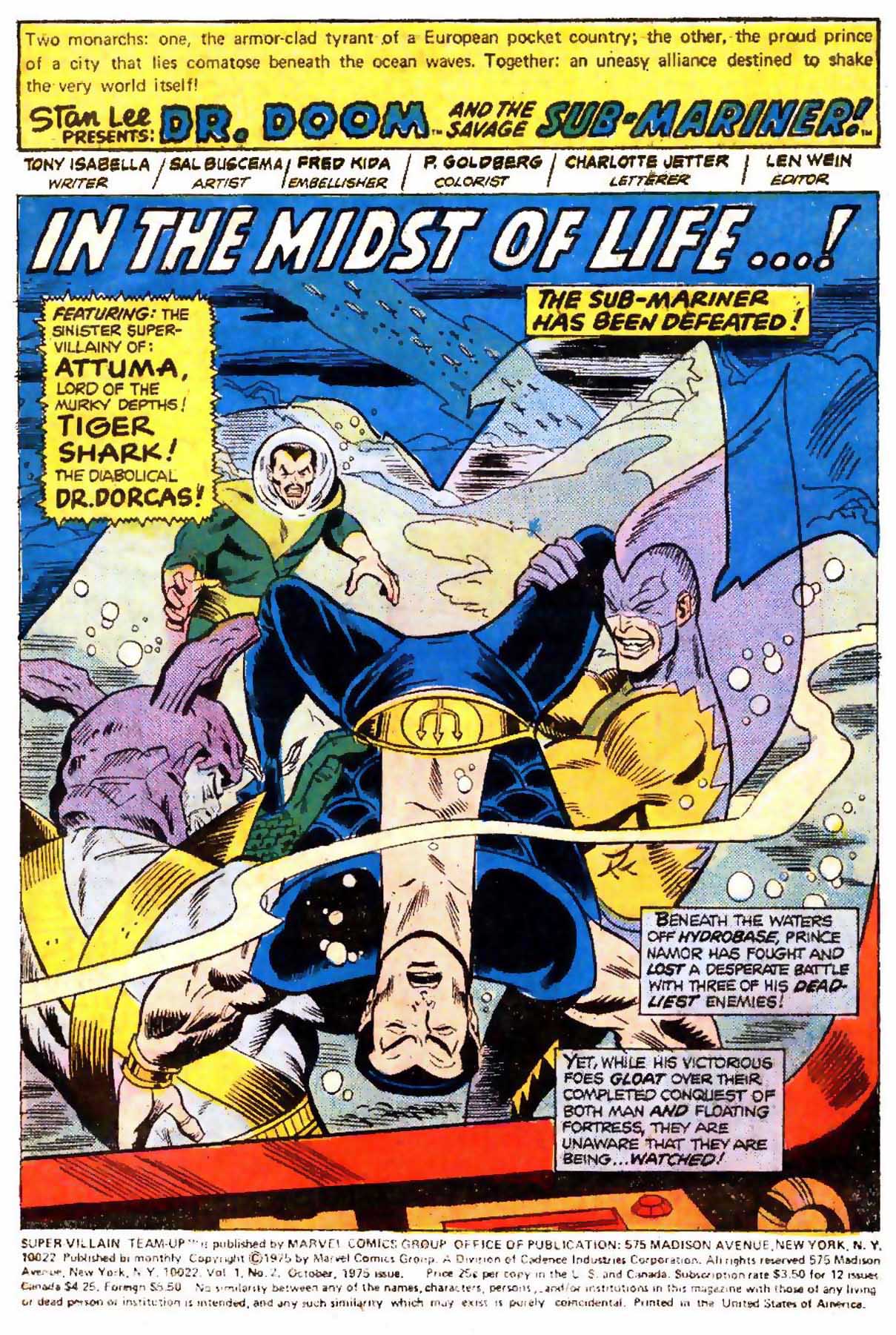 Read online Super-Villain Team-Up comic -  Issue #2 - 2