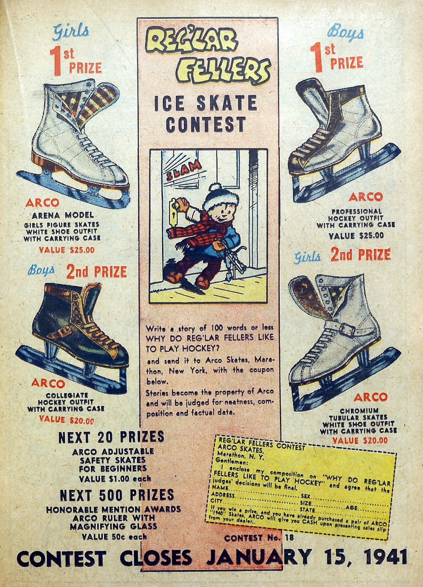 Read online Reg'lar Fellers Heroic Comics comic -  Issue #4 - 35