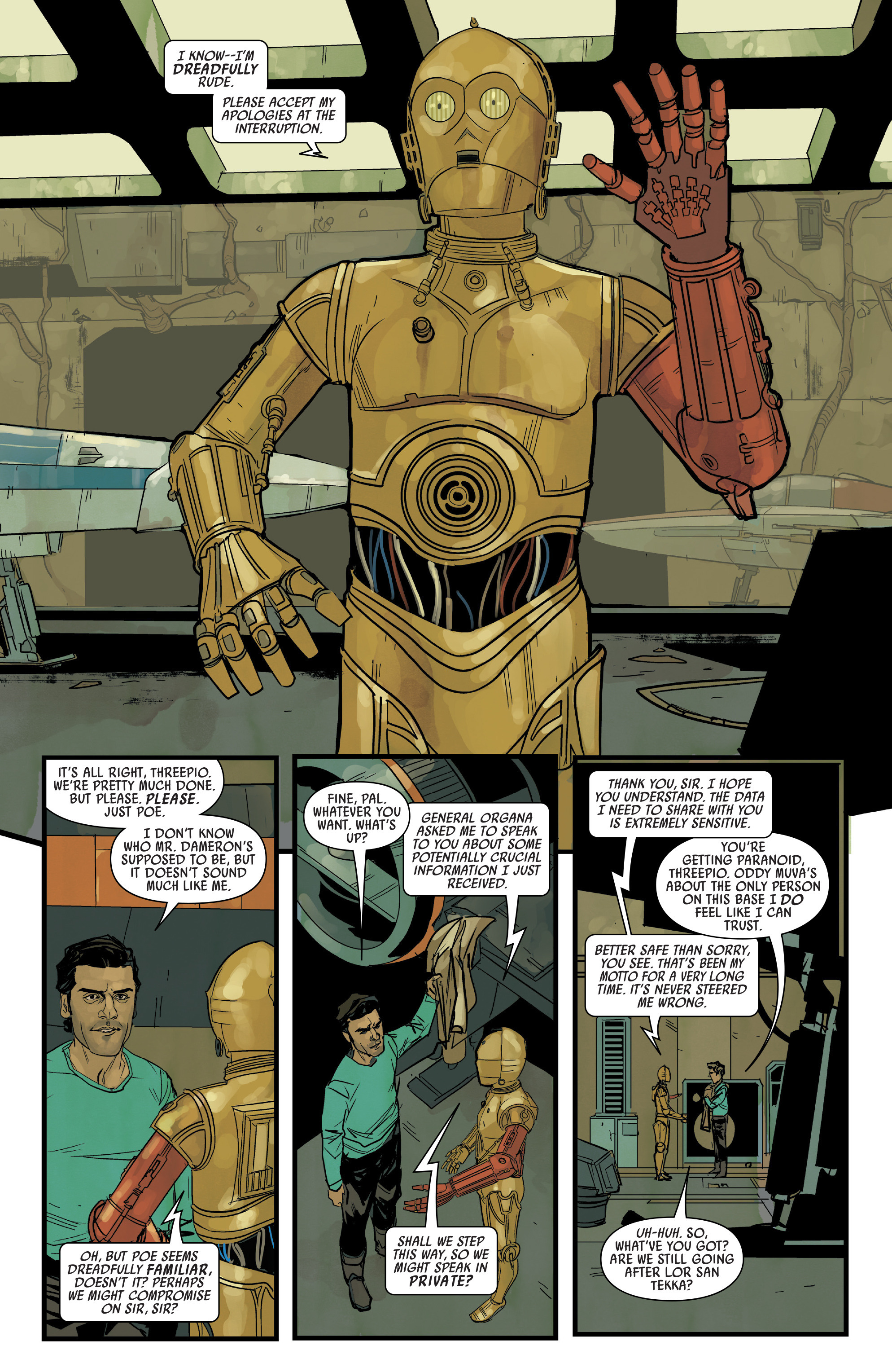 Read online Poe Dameron comic -  Issue #8 - 14