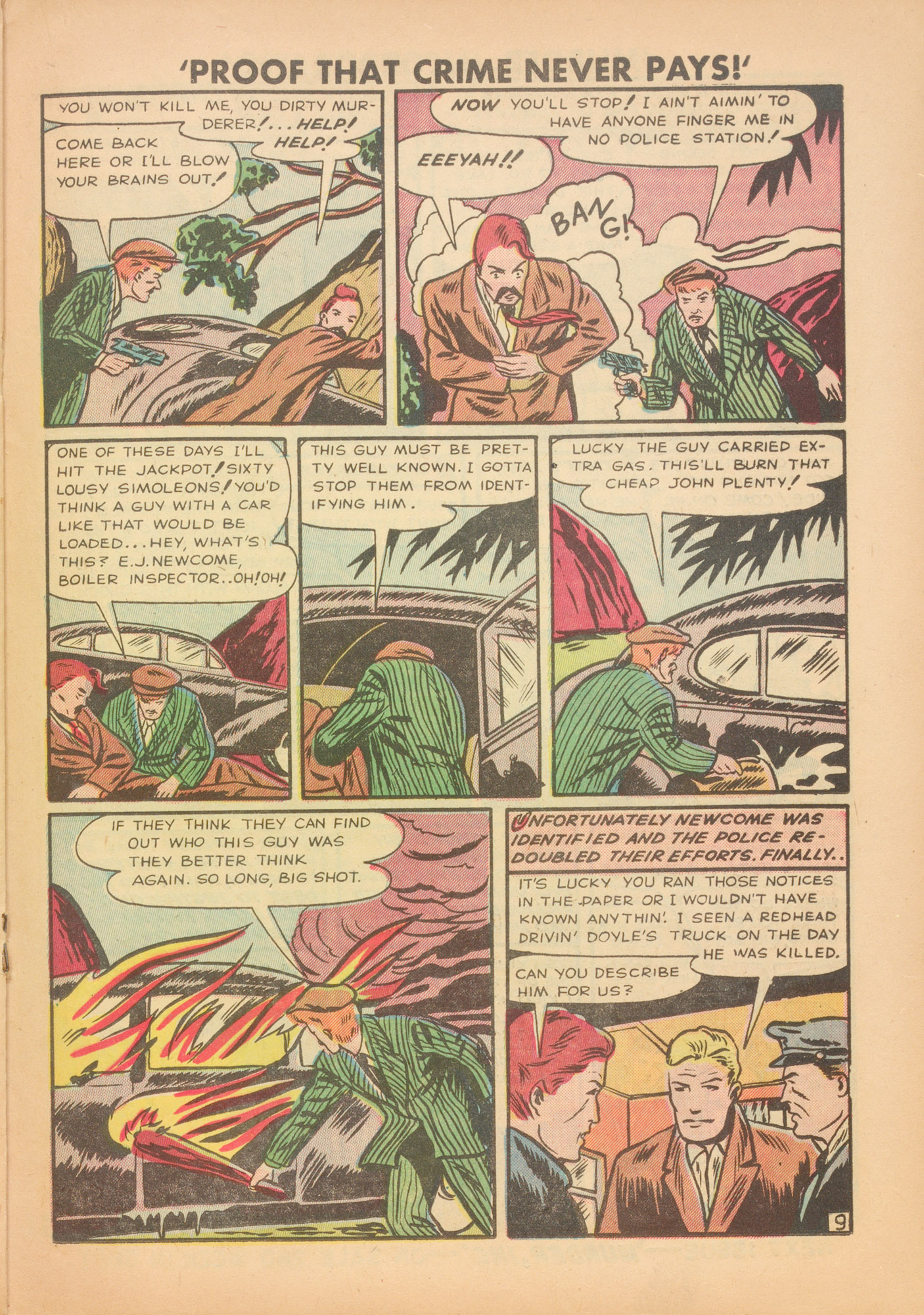 Read online Murder Incorporated (1948) comic -  Issue #5 - 21