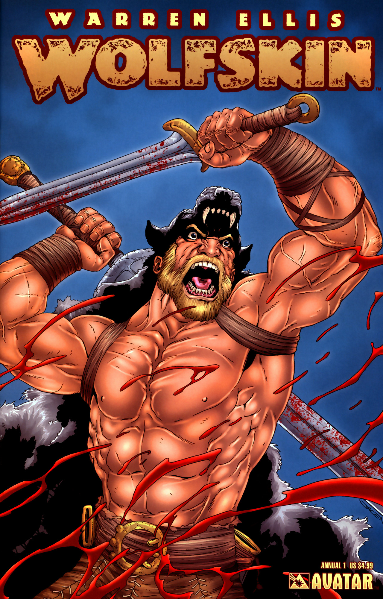 Read online Warren Ellis Wolfskin comic -  Issue # _Annual 1 - 2