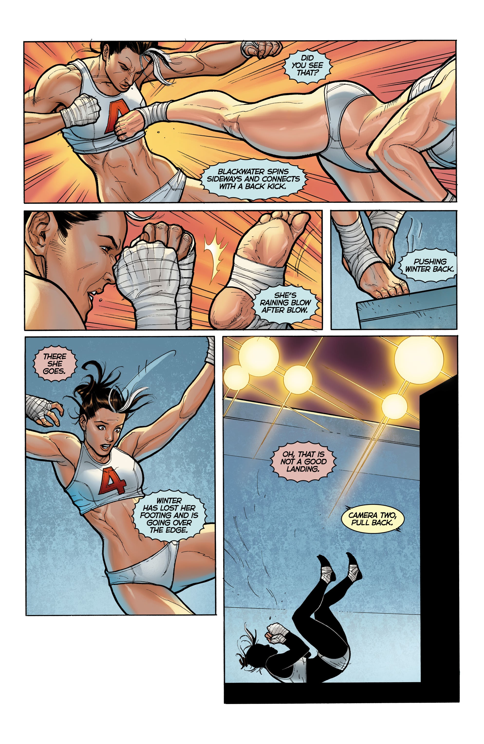 Read online Fight Girls comic -  Issue #4 - 13