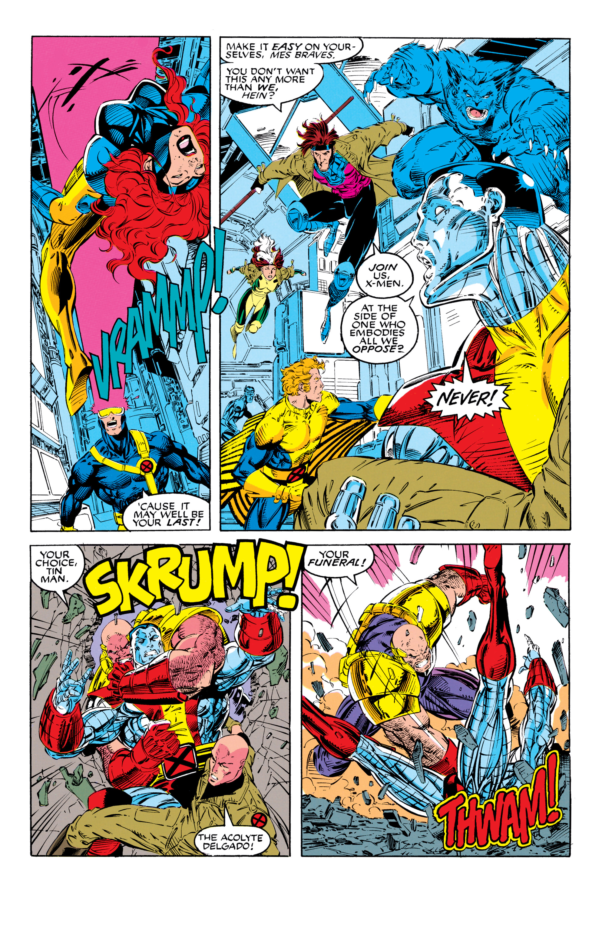 Read online X-Men XXL by Jim Lee comic -  Issue # TPB (Part 3) - 104