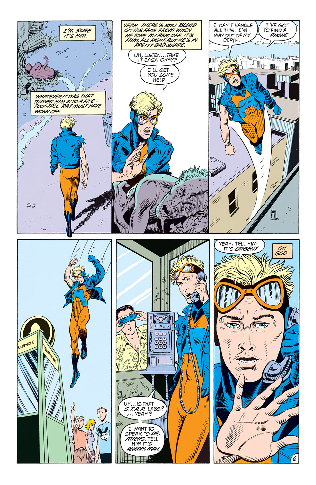Read online Animal Man (1988) comic -  Issue #3 - 8