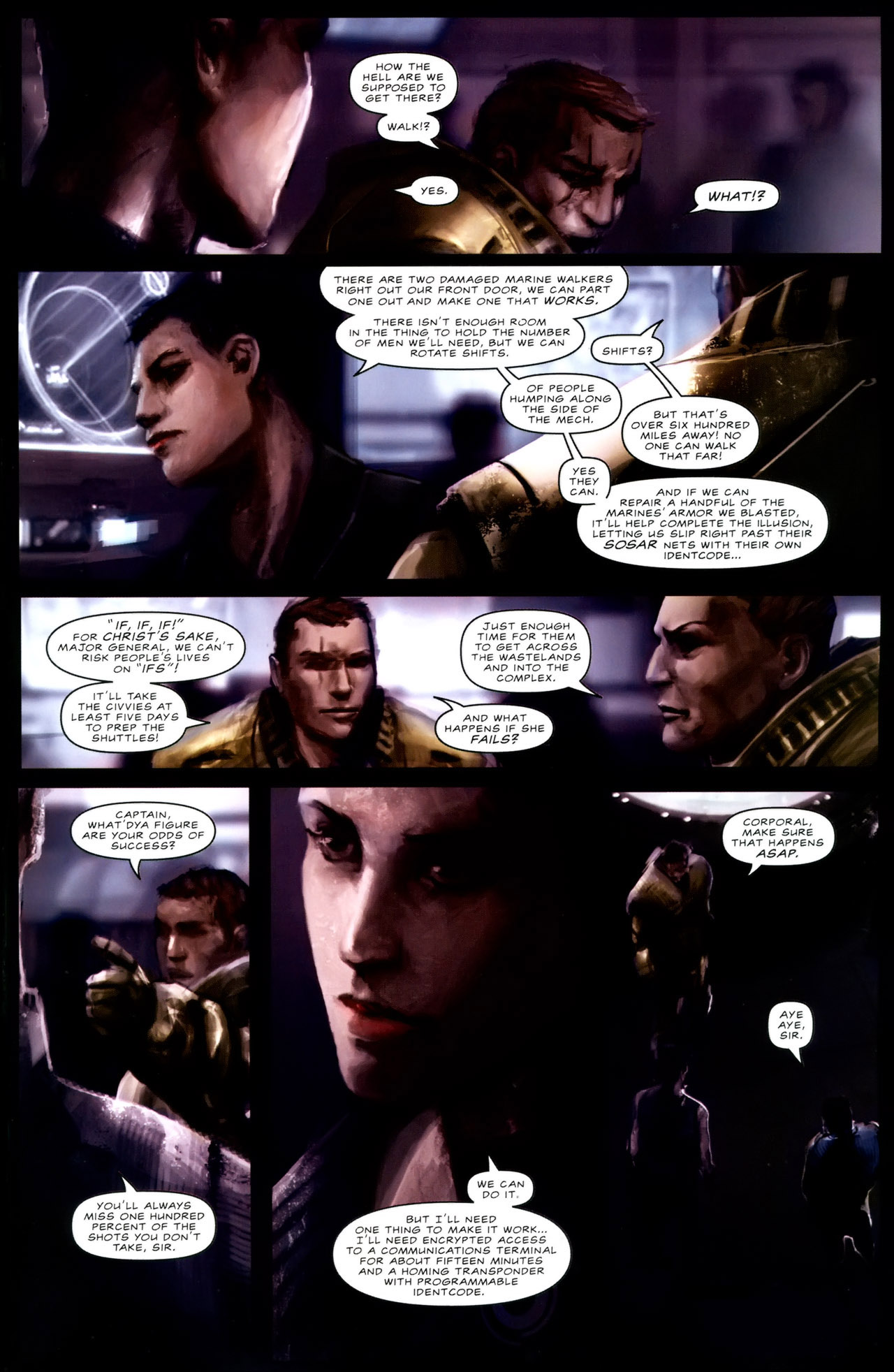 Read online Shrapnel: Aristeia Rising comic -  Issue #3 - 12