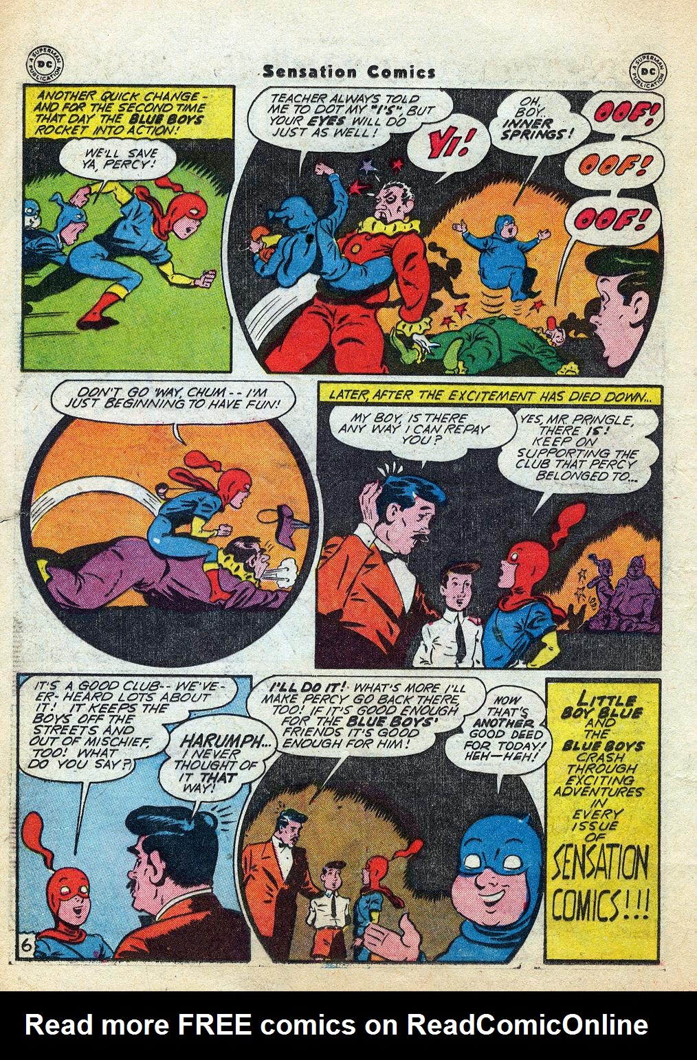 Read online Sensation (Mystery) Comics comic -  Issue #60 - 22