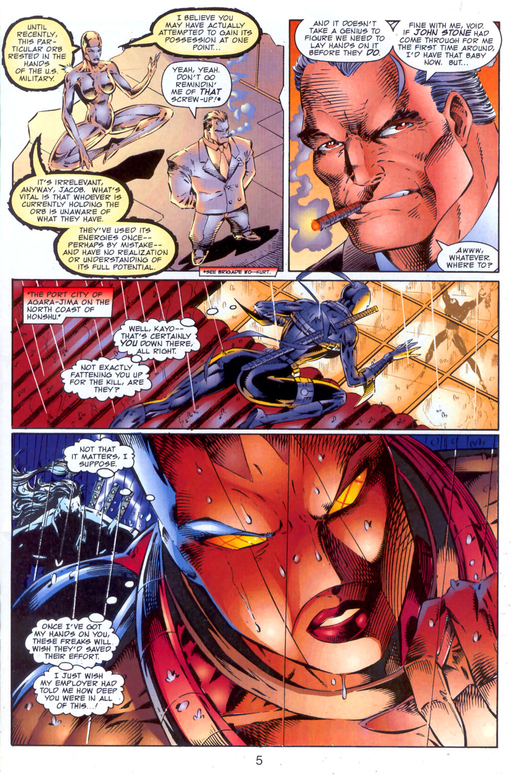 Read online Brigade (1993) comic -  Issue #11 - 7