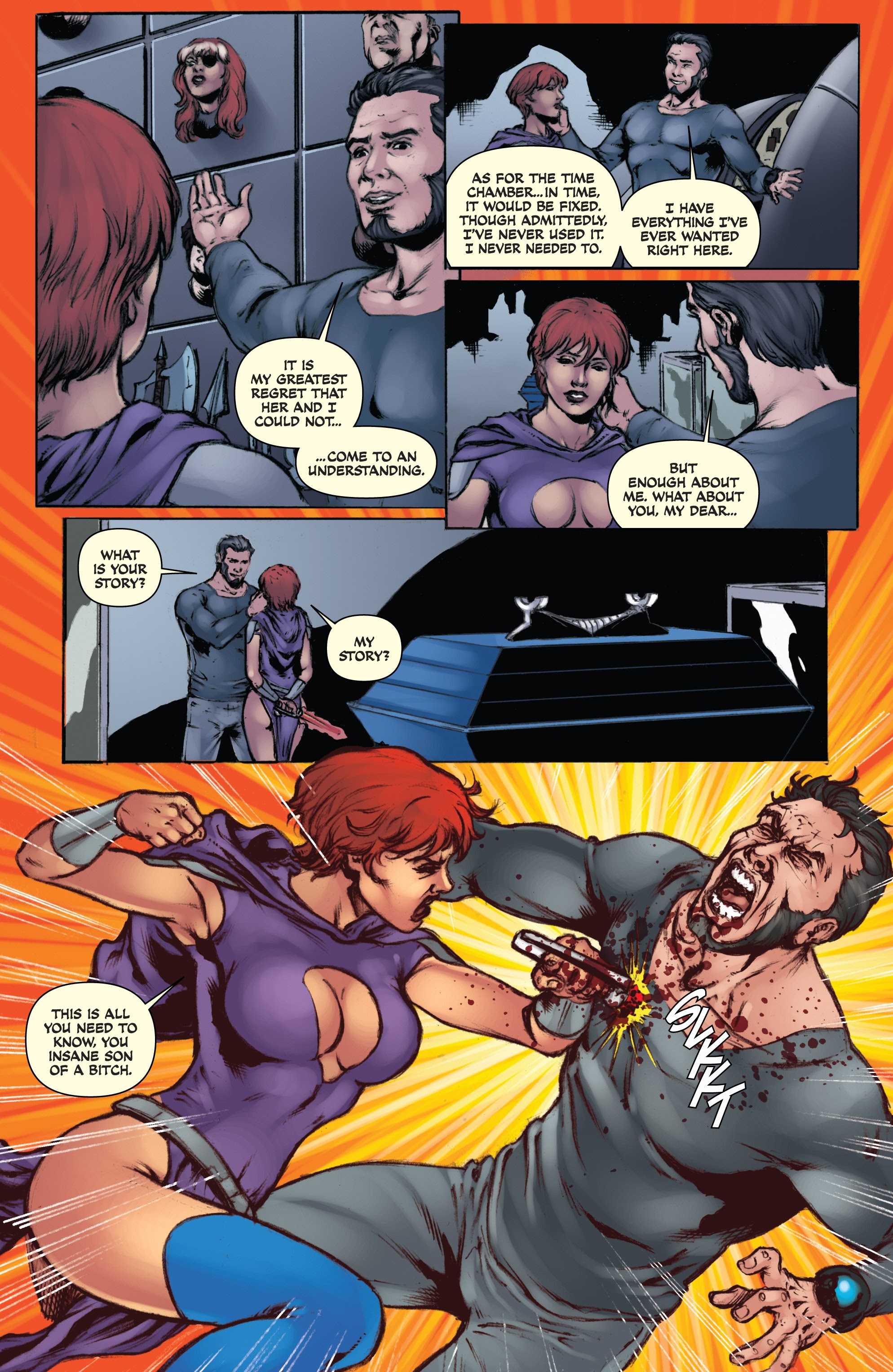 Read online Red Sonja: The Black Tower comic -  Issue #4 - 15