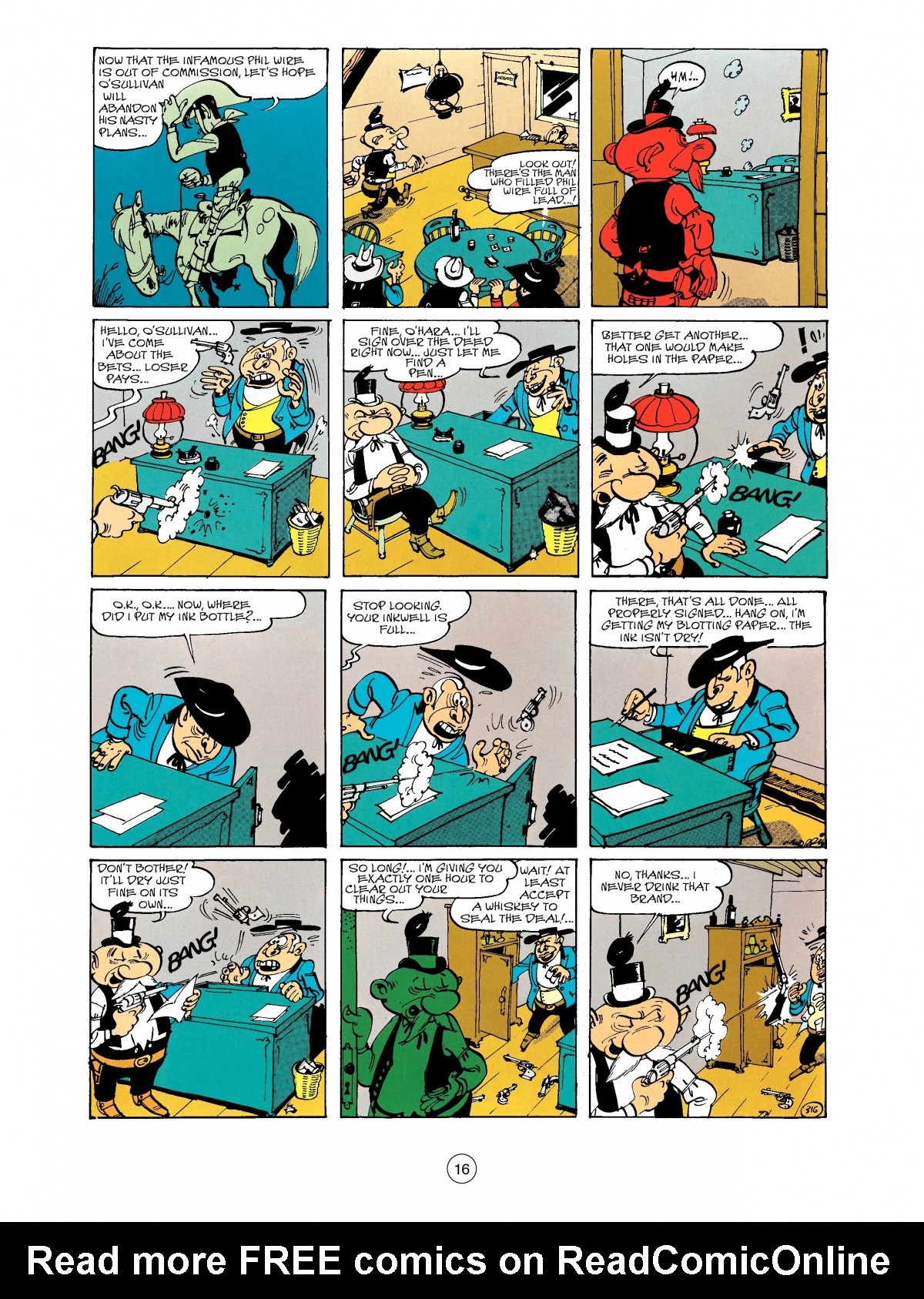 Read online A Lucky Luke Adventure comic -  Issue #40 - 16