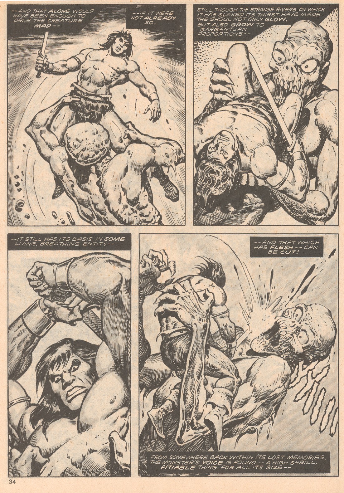 Read online The Savage Sword Of Conan comic -  Issue #68 - 34