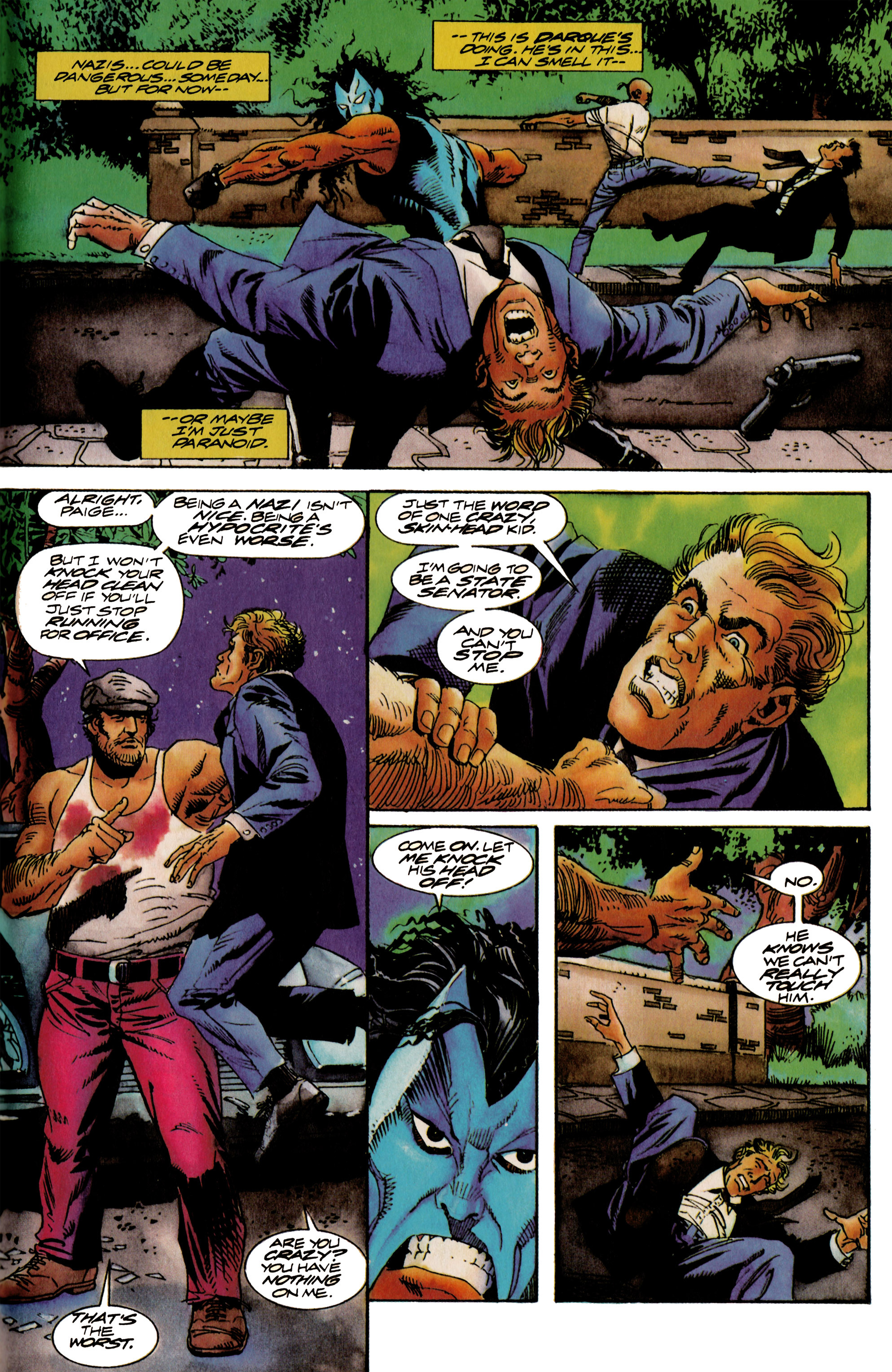 Read online Shadowman (1992) comic -  Issue #18 - 19