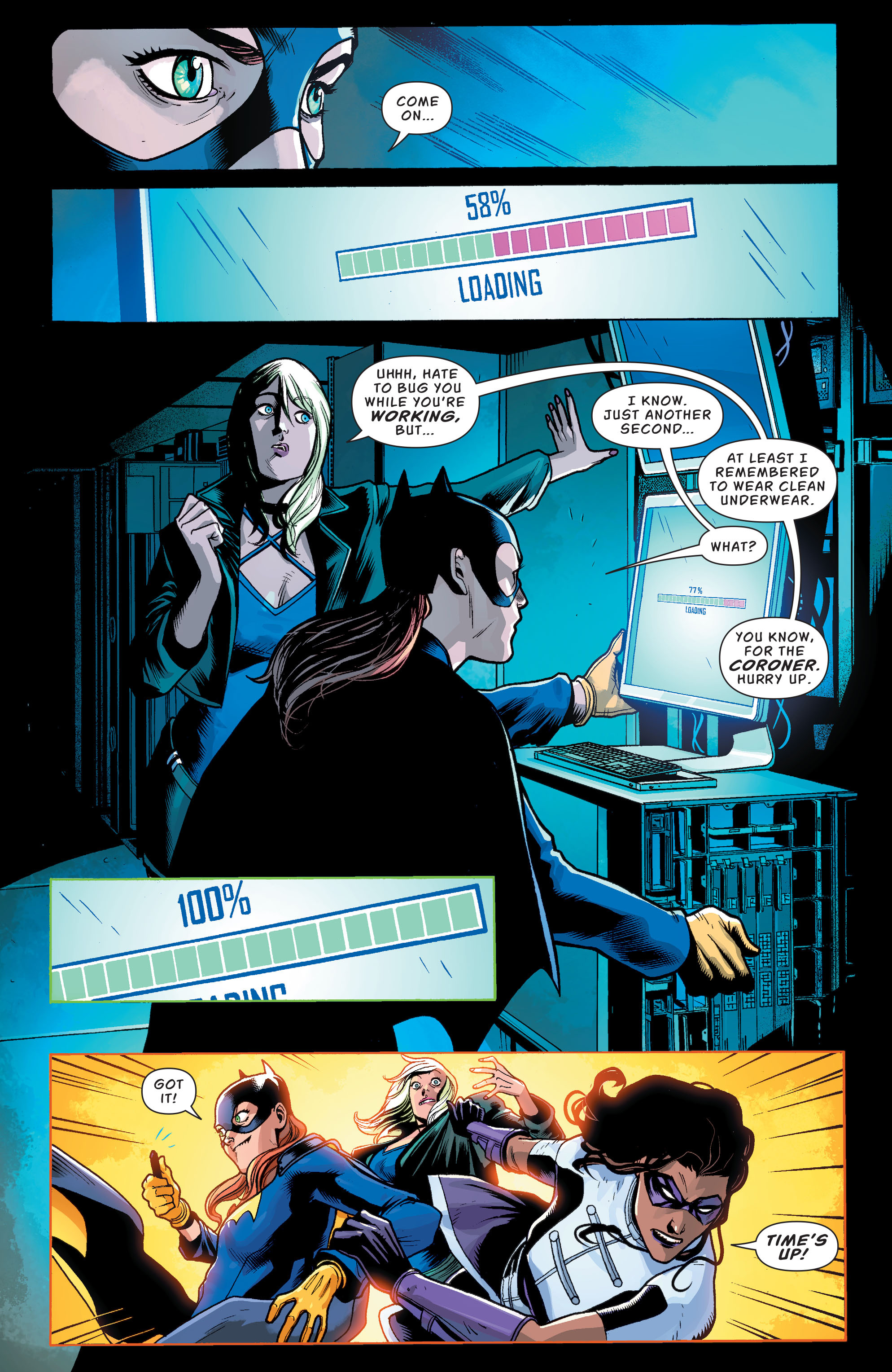 Read online Batgirl and the Birds of Prey comic -  Issue #2 - 20