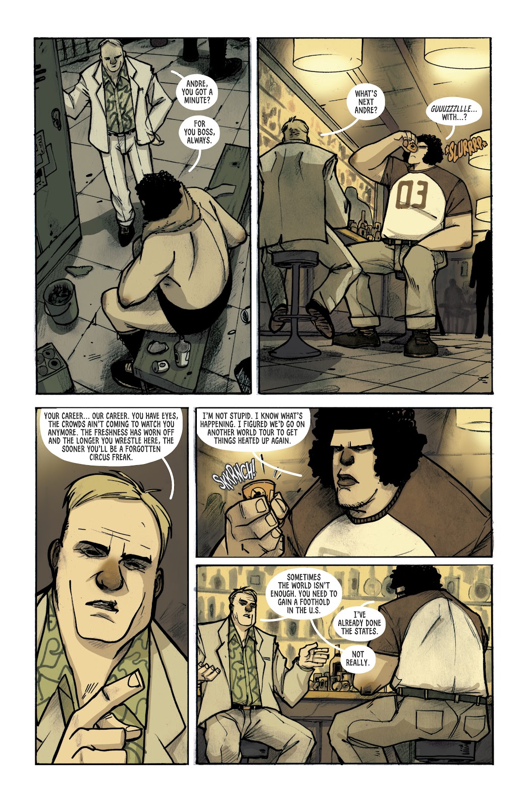 Andre the Giant: Closer To Heaven issue TPB - Page 34