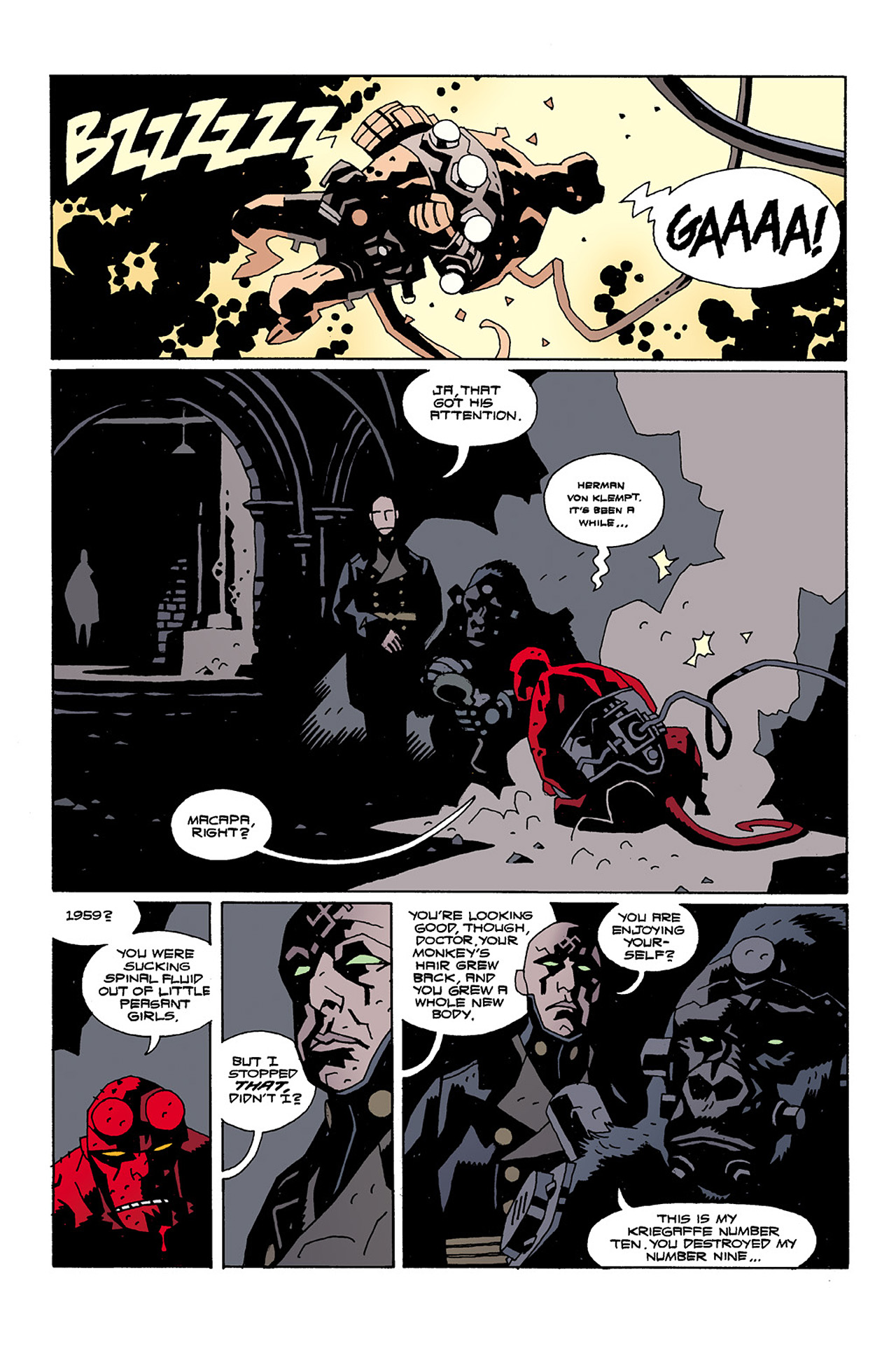 Read online Hellboy: Conqueror Worm comic -  Issue #2 - 4
