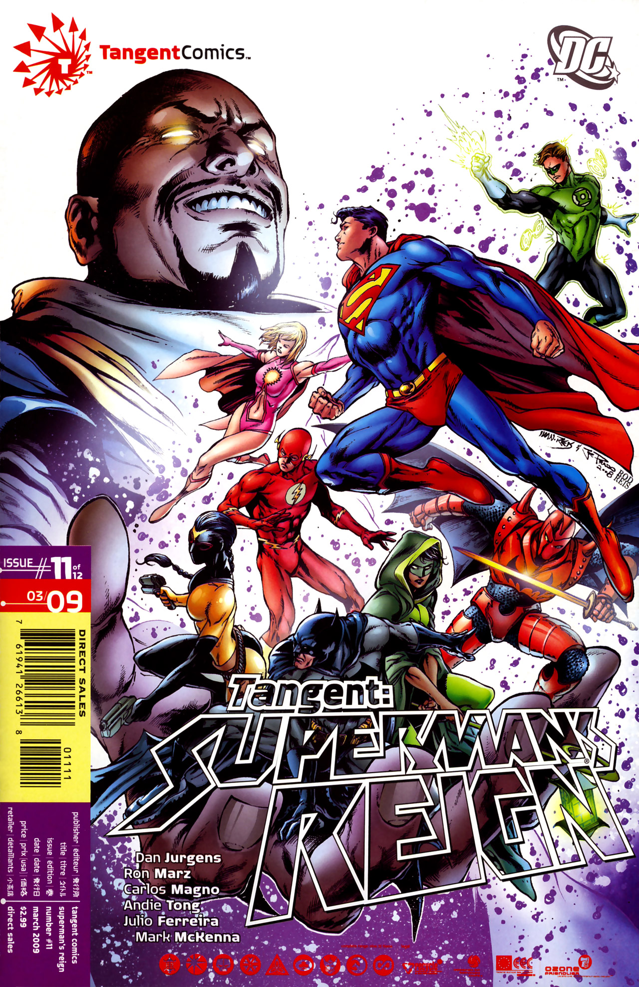 Read online Tangent: Superman's Reign comic -  Issue #11 - 1