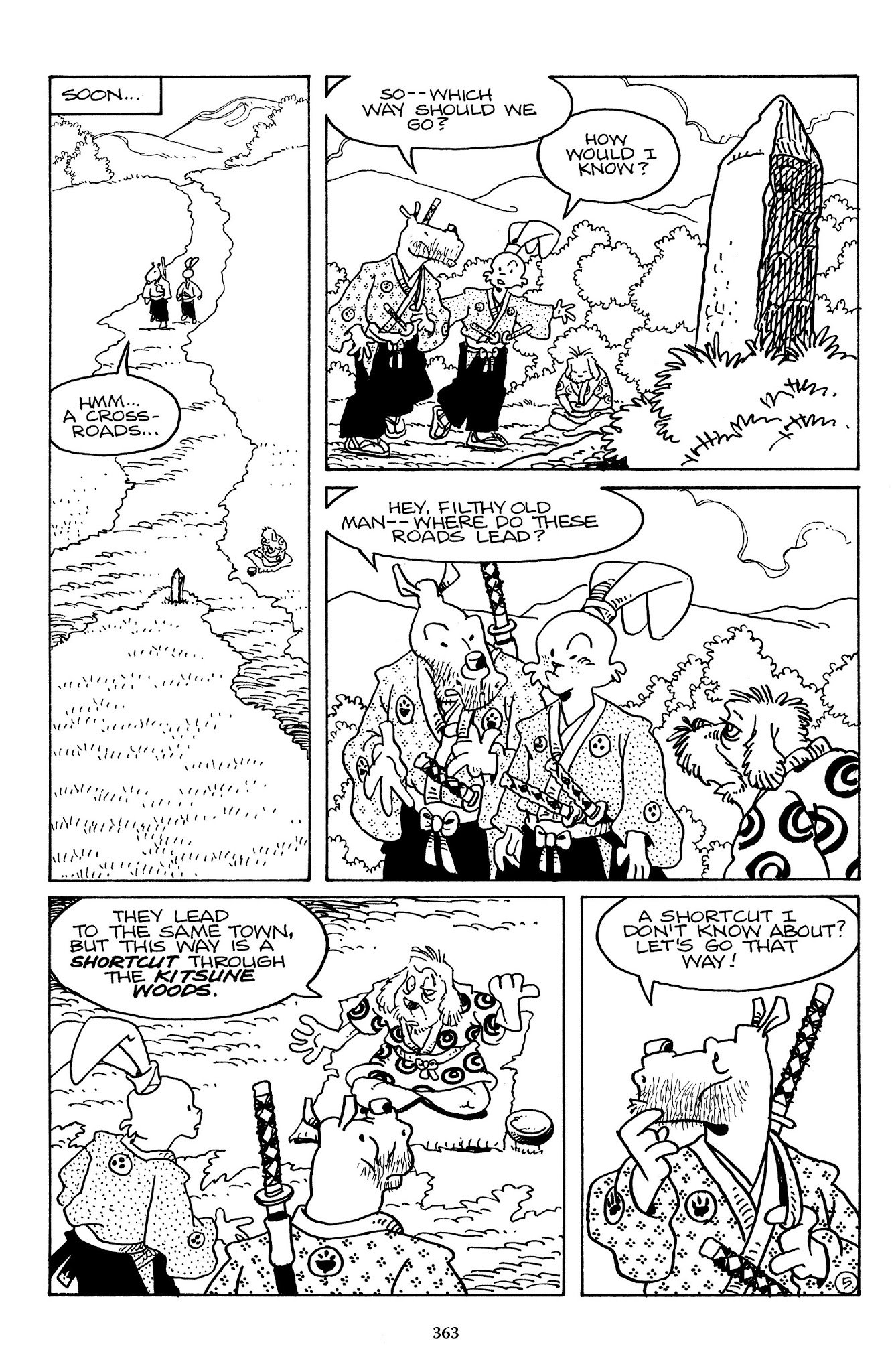 Read online The Usagi Yojimbo Saga comic -  Issue # TPB 6 - 361
