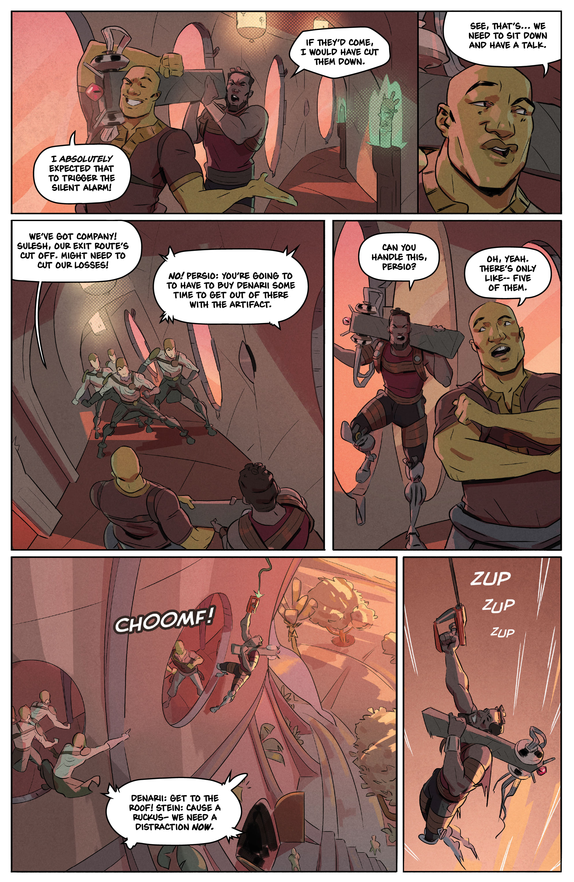 Read online New Masters comic -  Issue #3 - 17