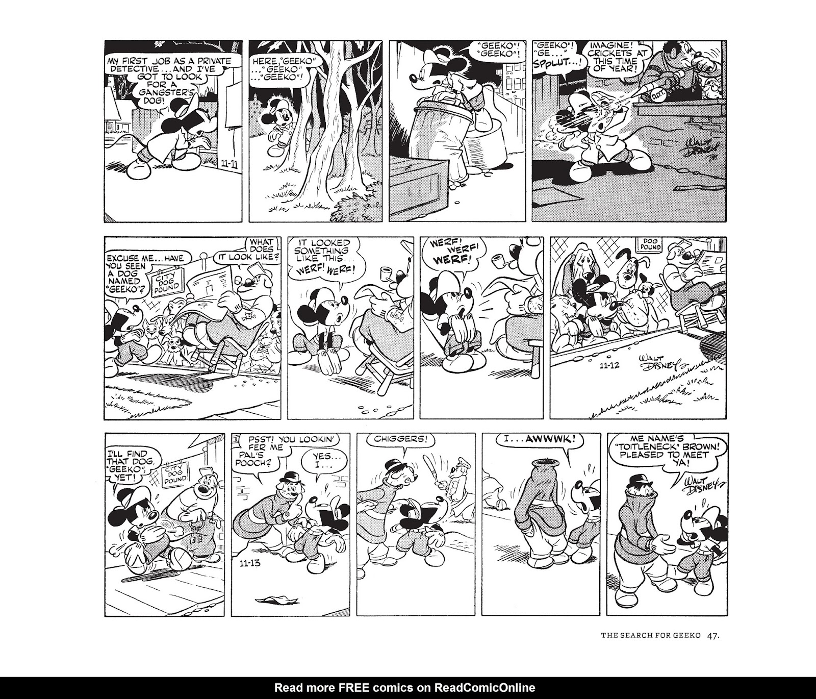 Walt Disney's Mickey Mouse by Floyd Gottfredson issue TPB 9 (Part 1) - Page 47