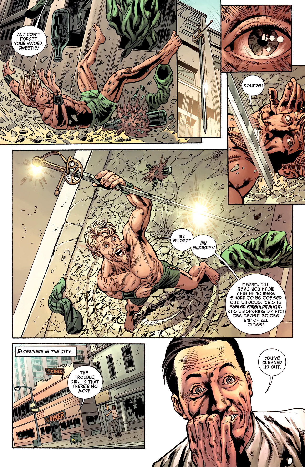 Read online Warriors Three comic -  Issue #1 - 5
