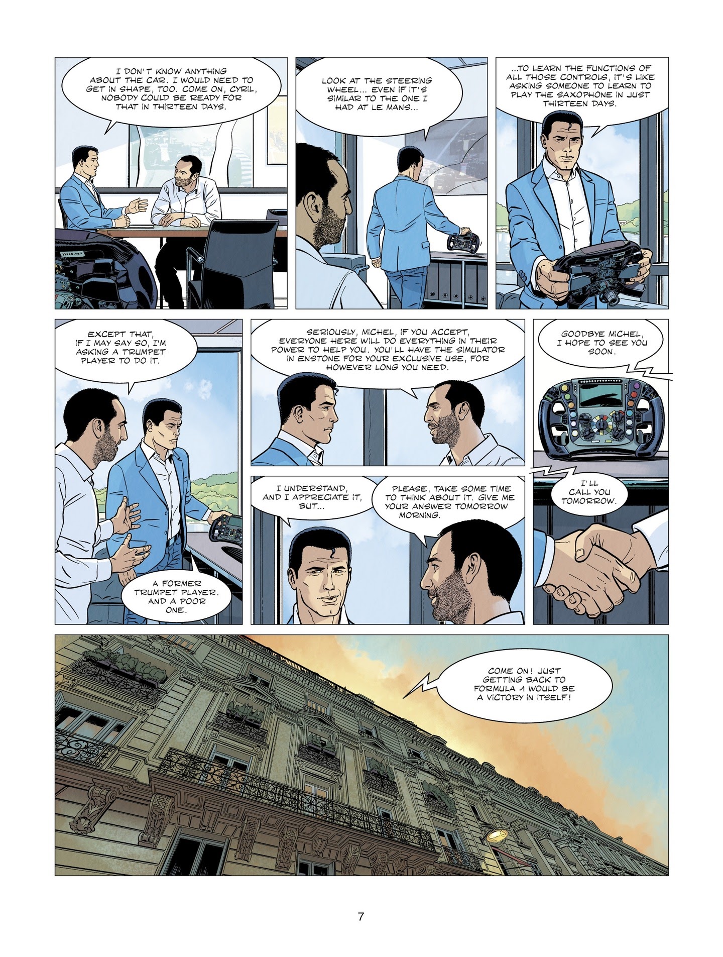 Read online Michel Vaillant comic -  Issue #8 - 7