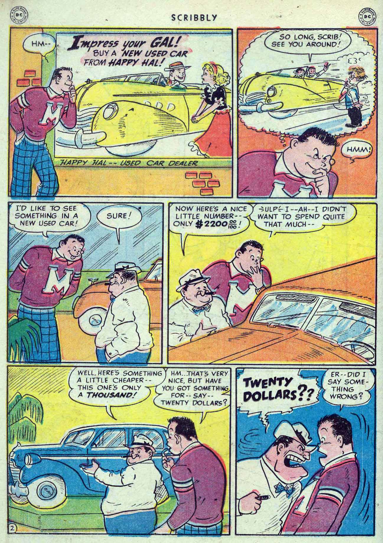 Read online Scribbly comic -  Issue #7 - 18