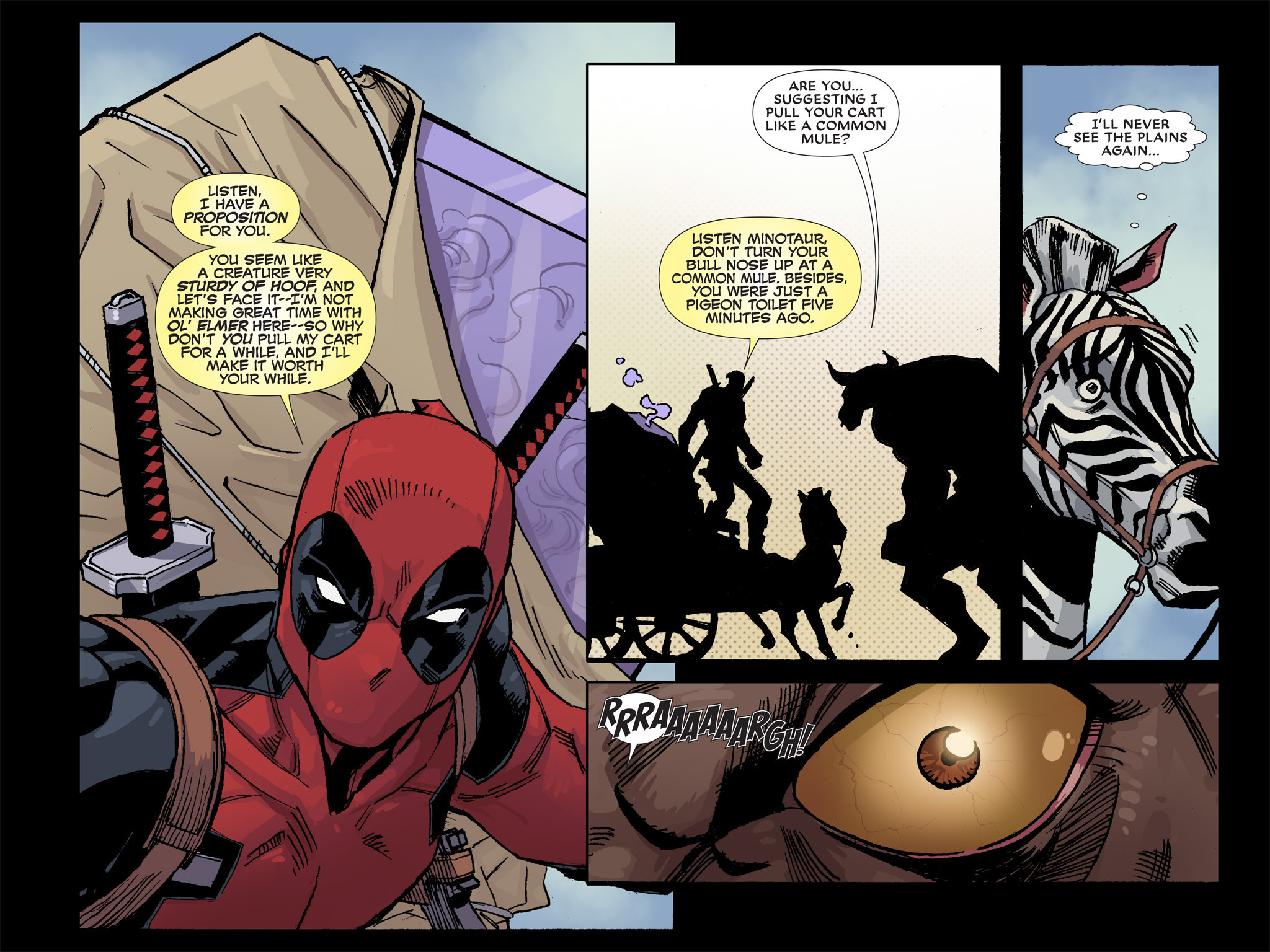 Read online Deadpool: The Gauntlet Infinite Comic comic -  Issue #3 - 29