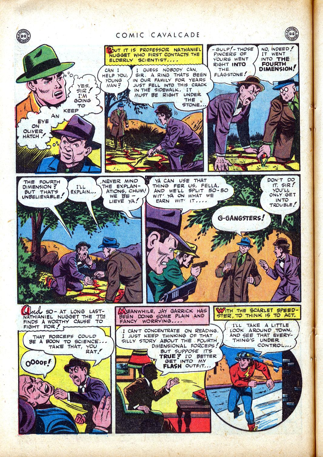 Read online Comic Cavalcade comic -  Issue #8 - 72