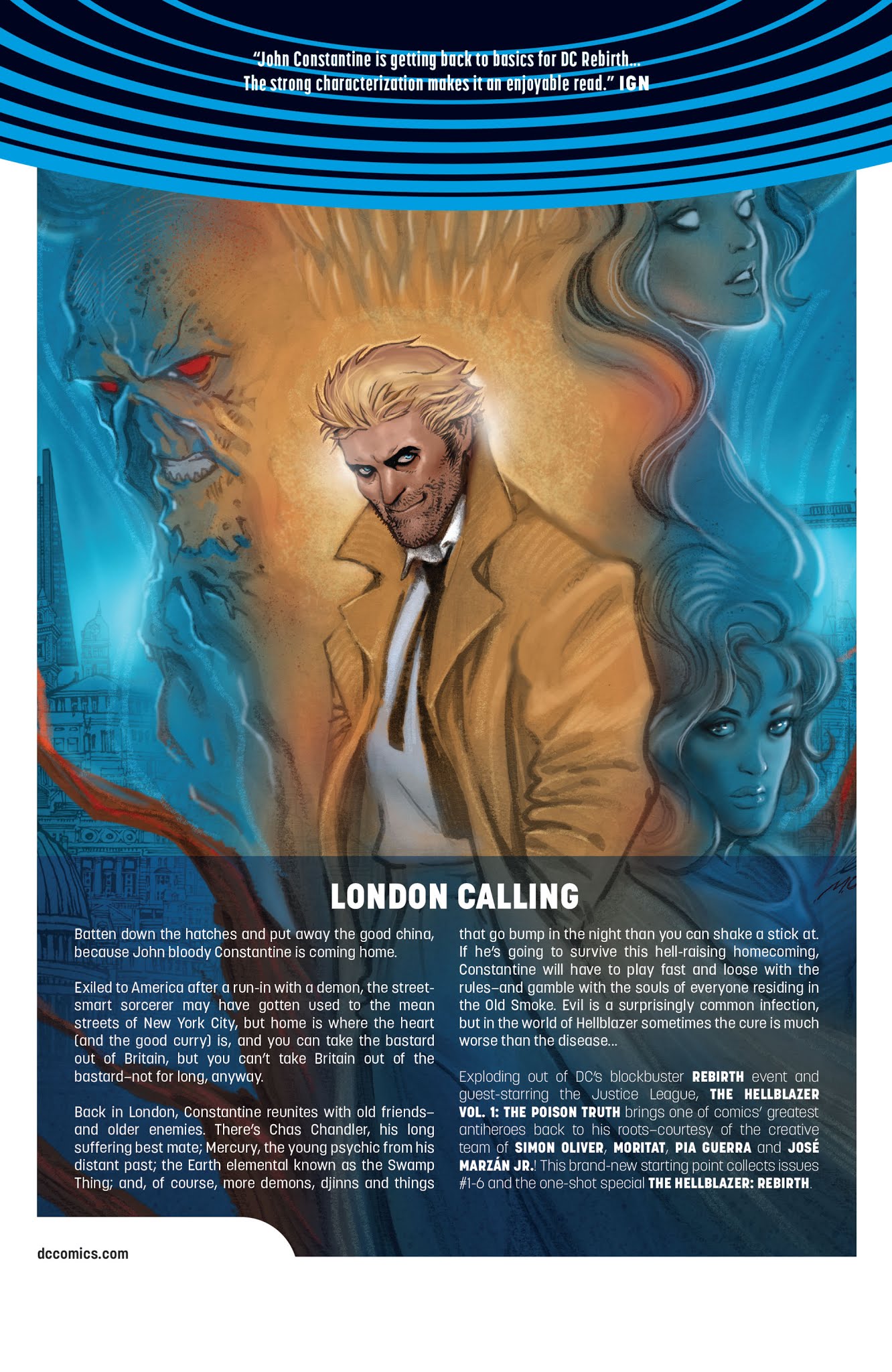 Read online The Hellblazer comic -  Issue # _TPB 1 - 166