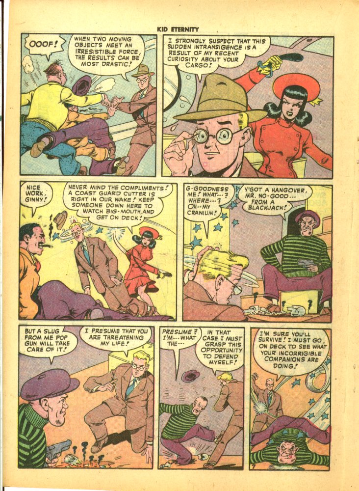 Read online Kid Eternity (1946) comic -  Issue #9 - 32