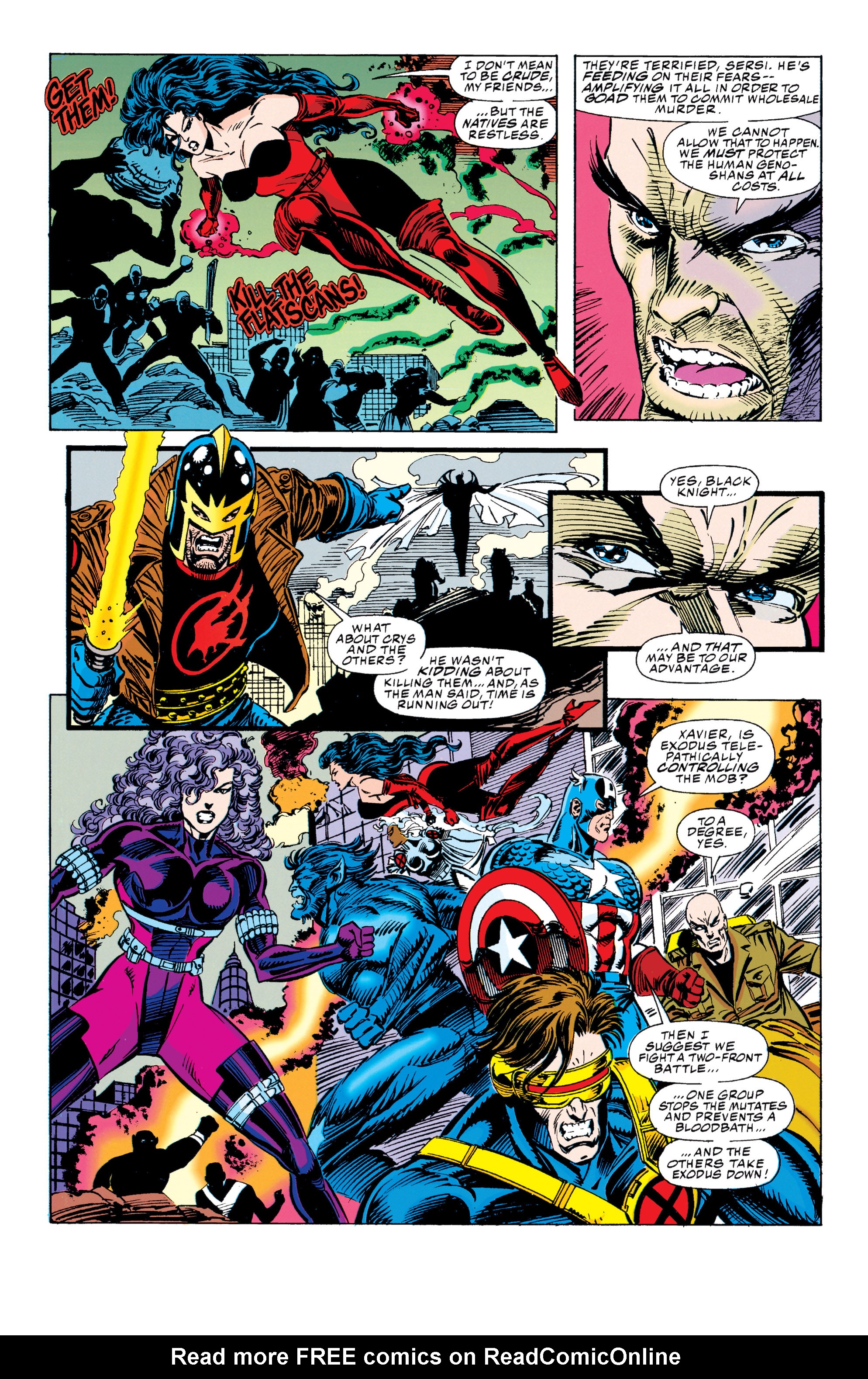 Read online Avengers: Avengers/X-Men - Bloodties comic -  Issue # TPB (Part 2) - 11