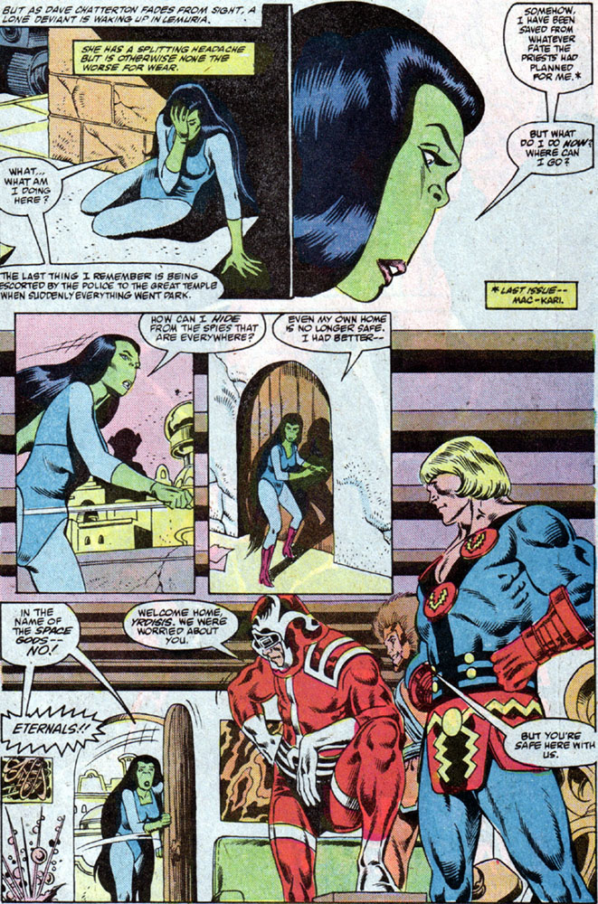Read online Eternals (1985) comic -  Issue #11 - 8