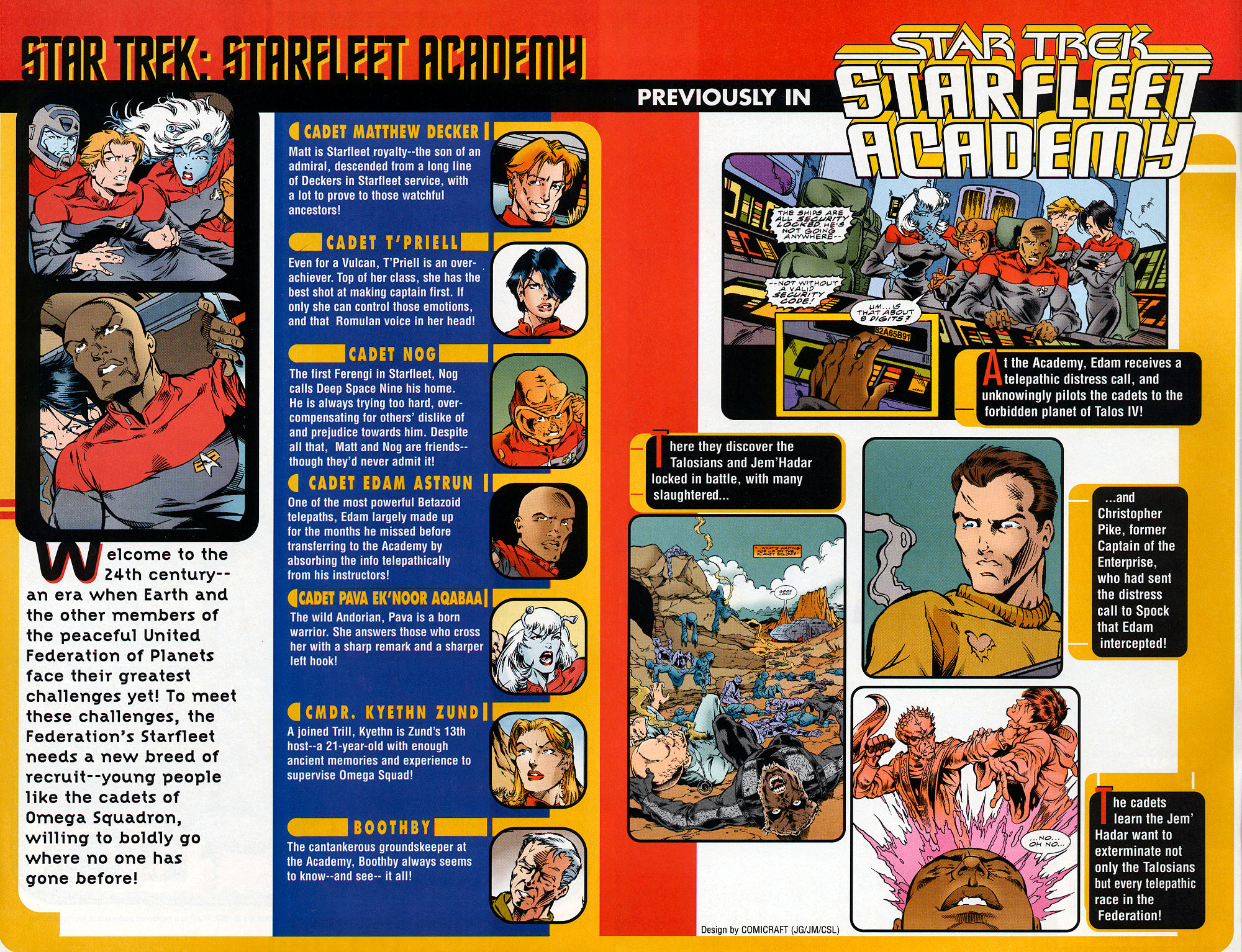 Read online Star Trek: Starfleet Academy (1996) comic -  Issue #10 - 2