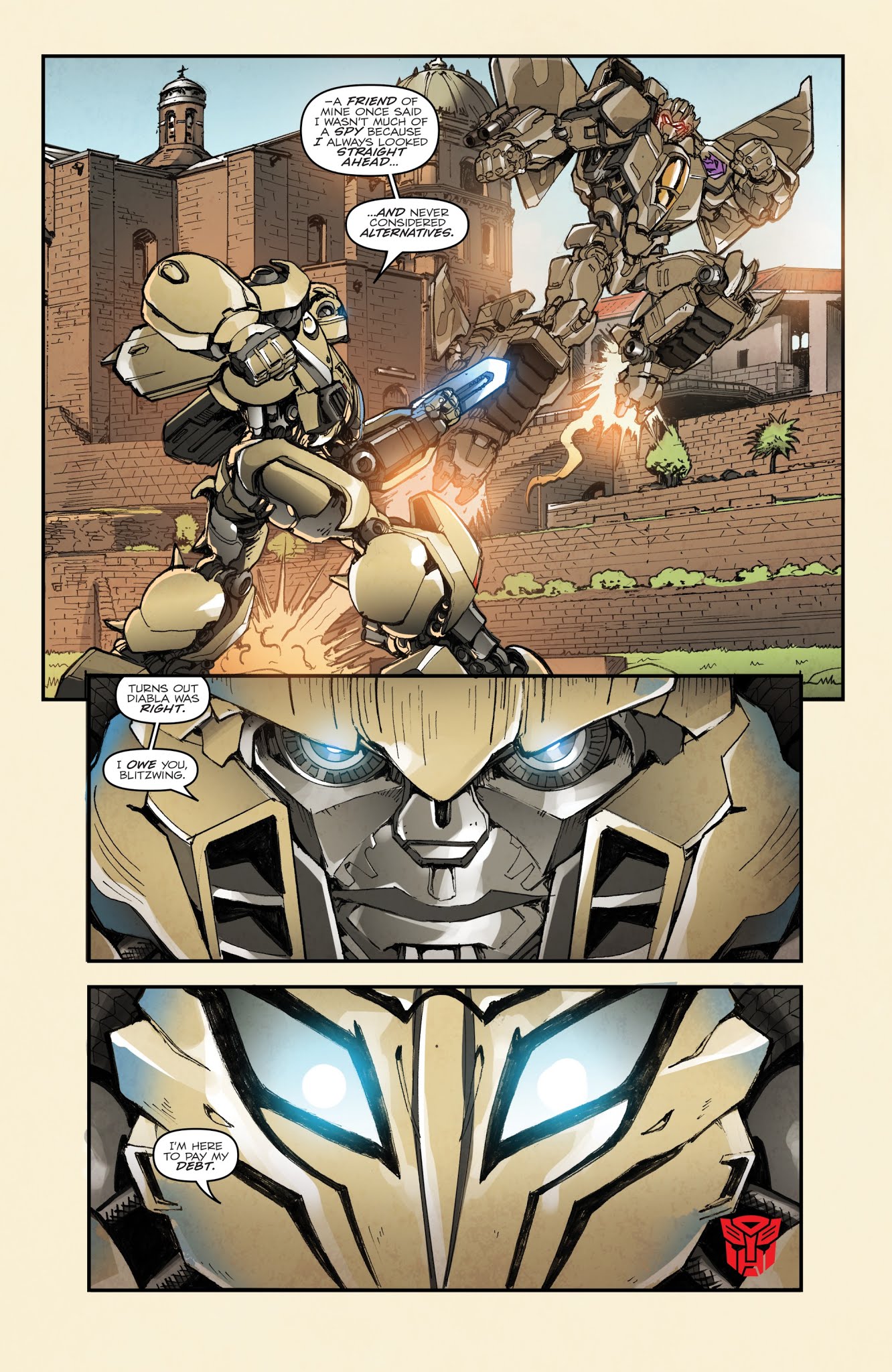 Read online Transformers: Bumblebee Movie Prequel comic -  Issue #4 - 22