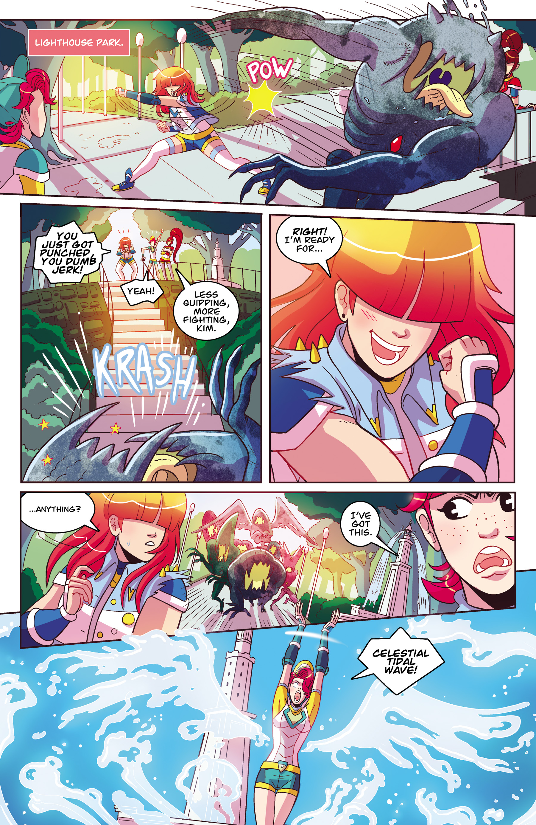 Read online Zodiac Starforce comic -  Issue #3 - 8