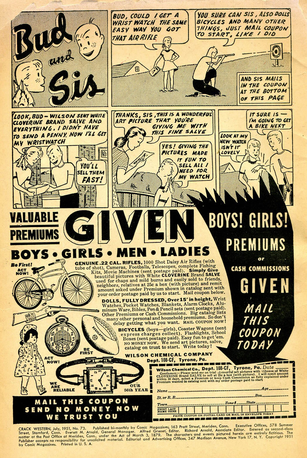Read online Crack Western comic -  Issue #73 - 3