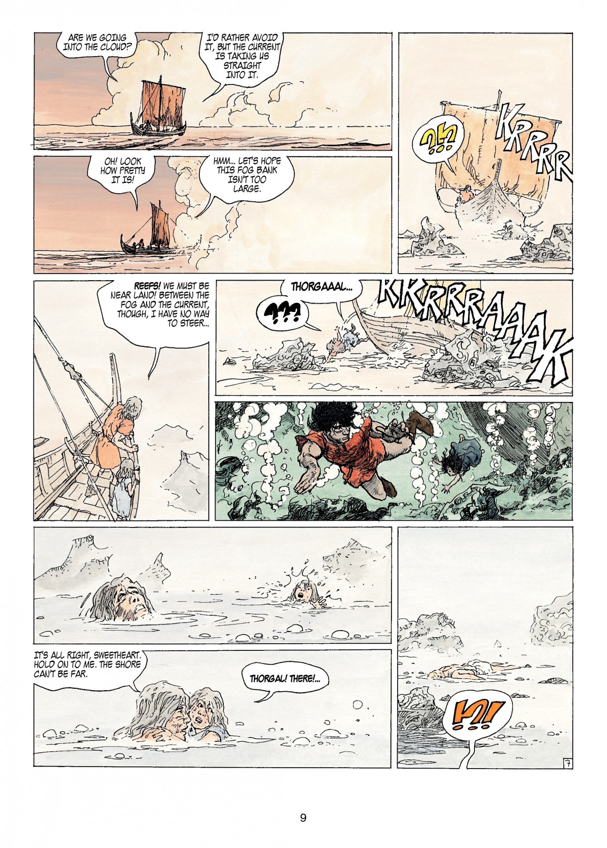 Read online Thorgal comic -  Issue #16 - 9