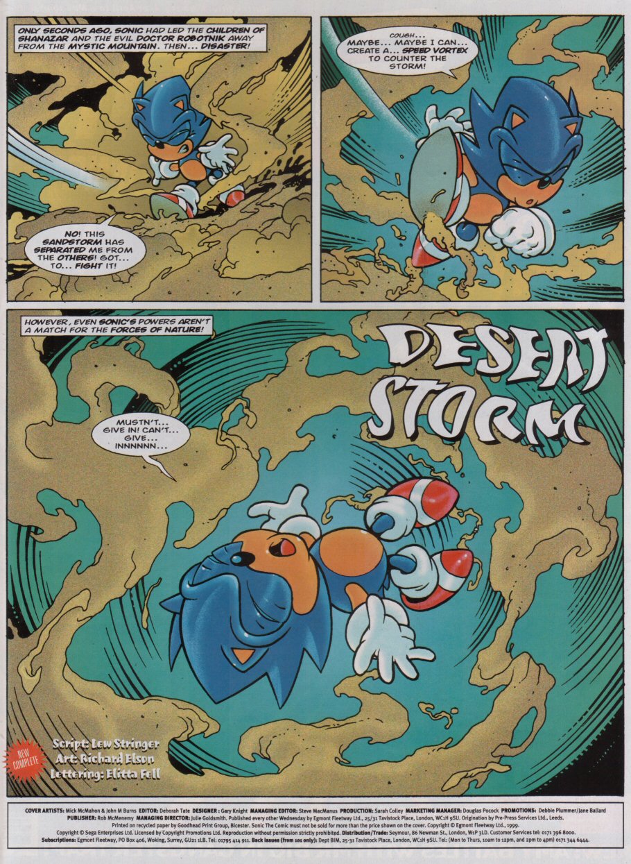 Read online Sonic the Comic comic -  Issue #154 - 2