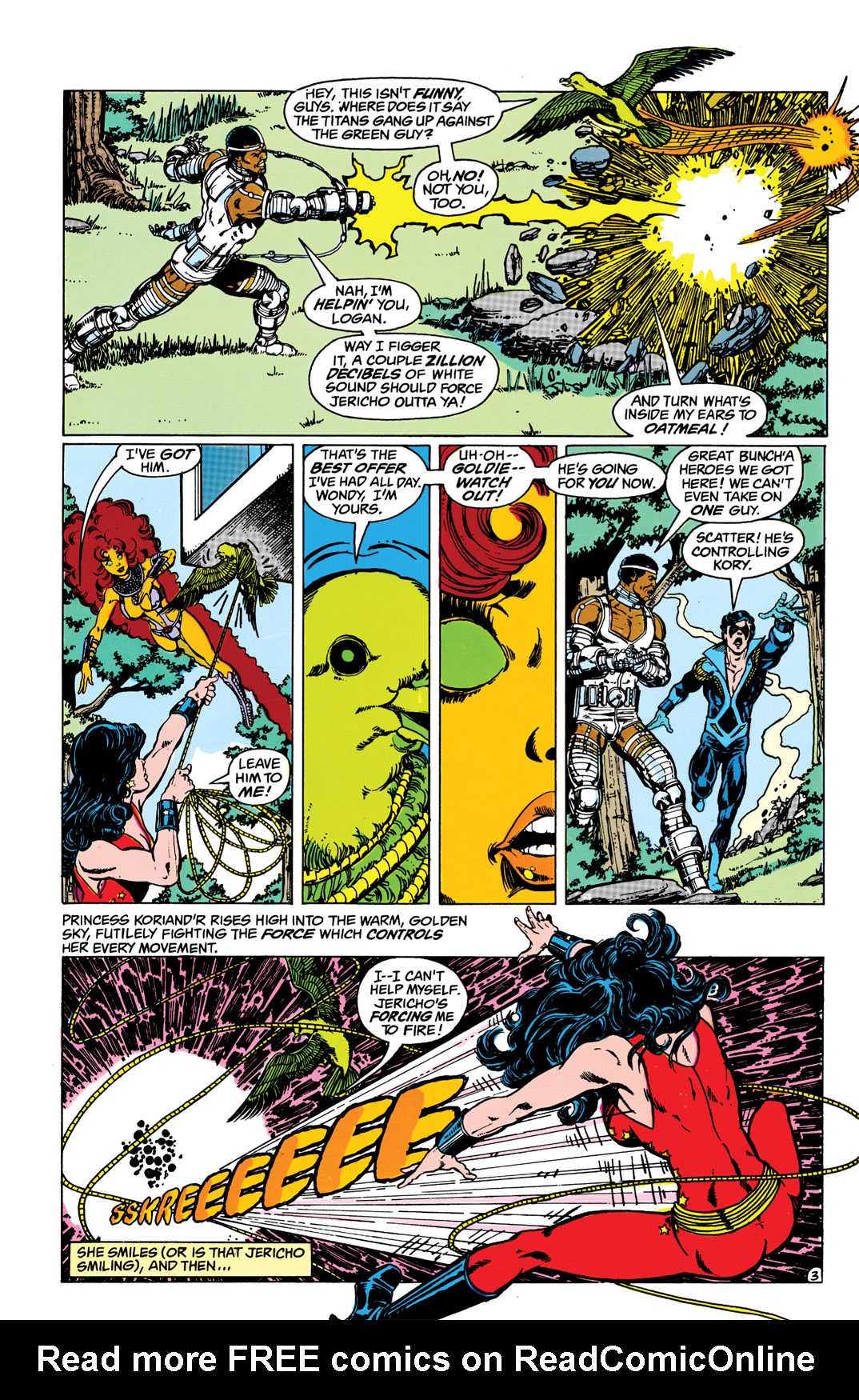 Read online The New Teen Titans (1984) comic -  Issue #1 - 4