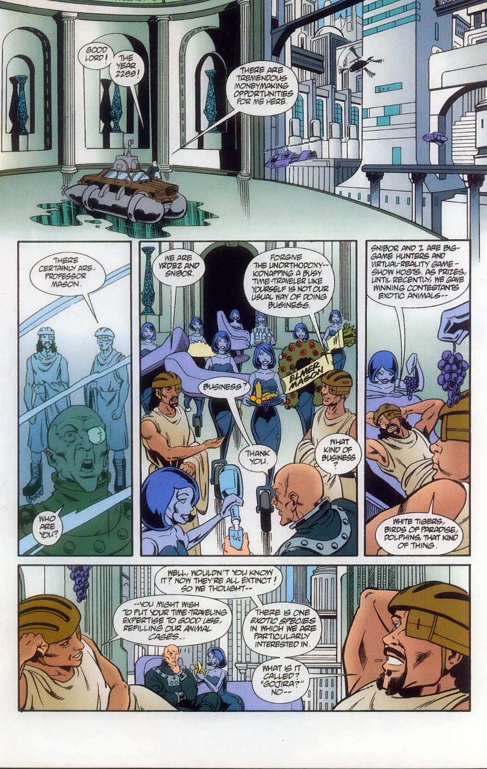 Read online Godzilla (1995) comic -  Issue #11 - 14