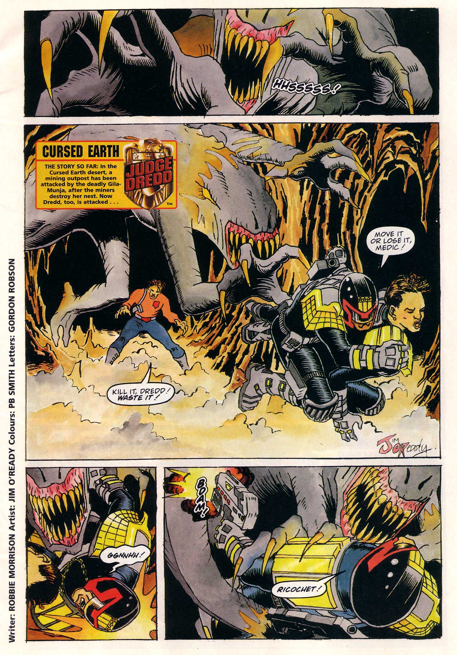 Read online Judge Dredd Lawman of the Future comic -  Issue #18 - 3