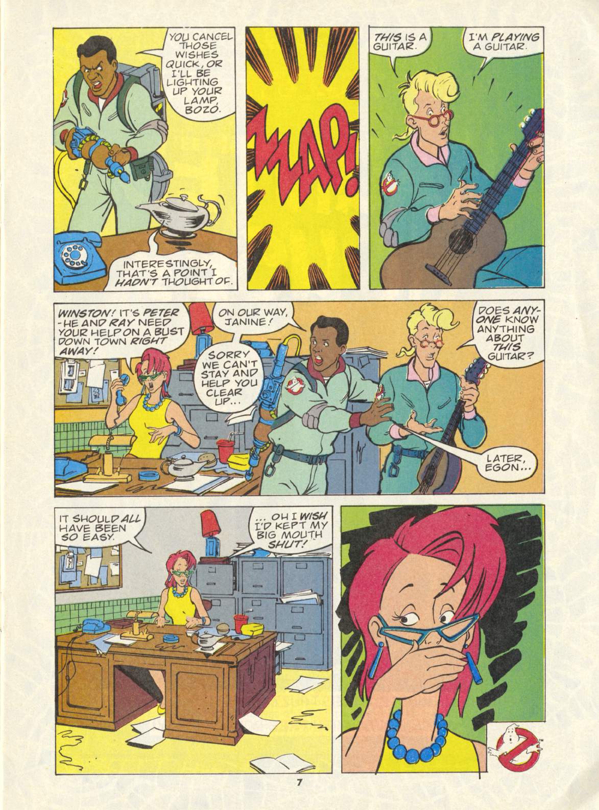 Read online The Real Ghostbusters comic -  Issue #140 - 23