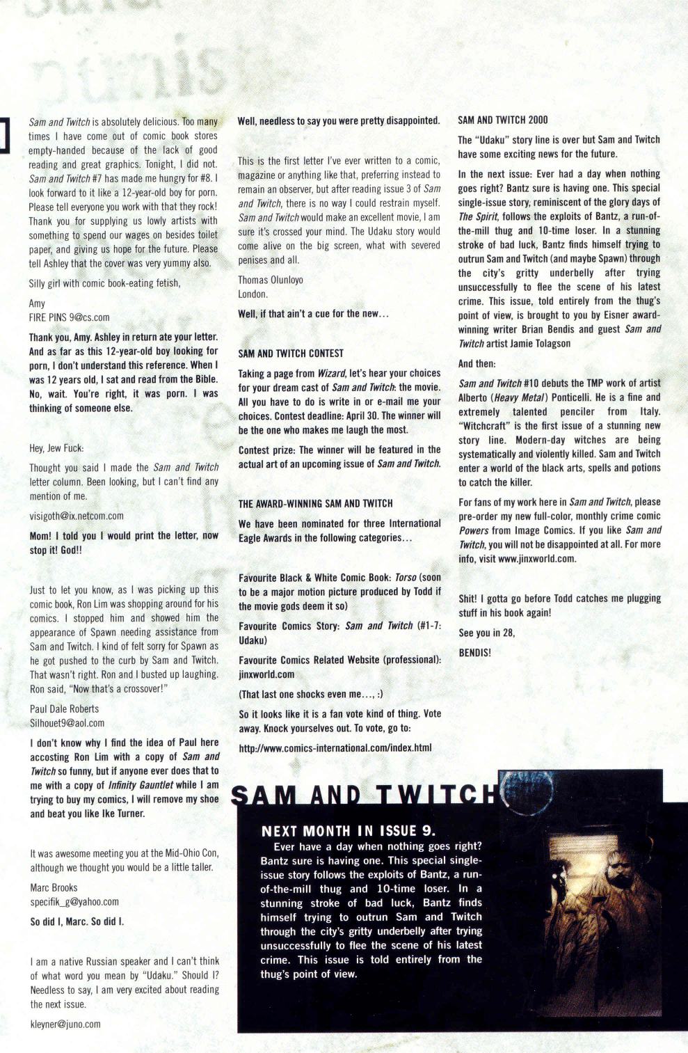 Read online Sam and Twitch comic -  Issue #8 - 27