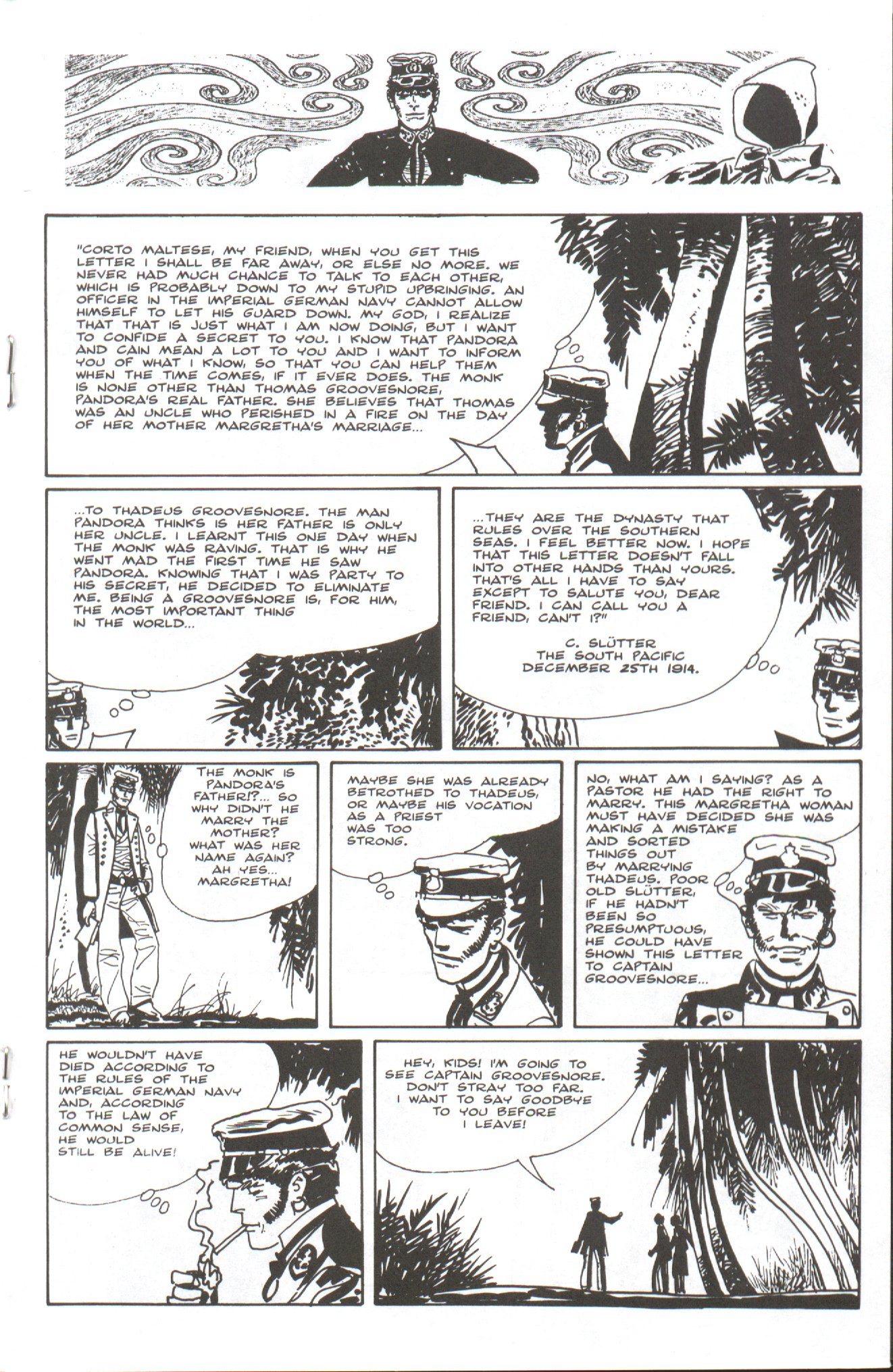 Read online Corto Maltese: Ballad of the Salt Sea comic -  Issue #7 - 15