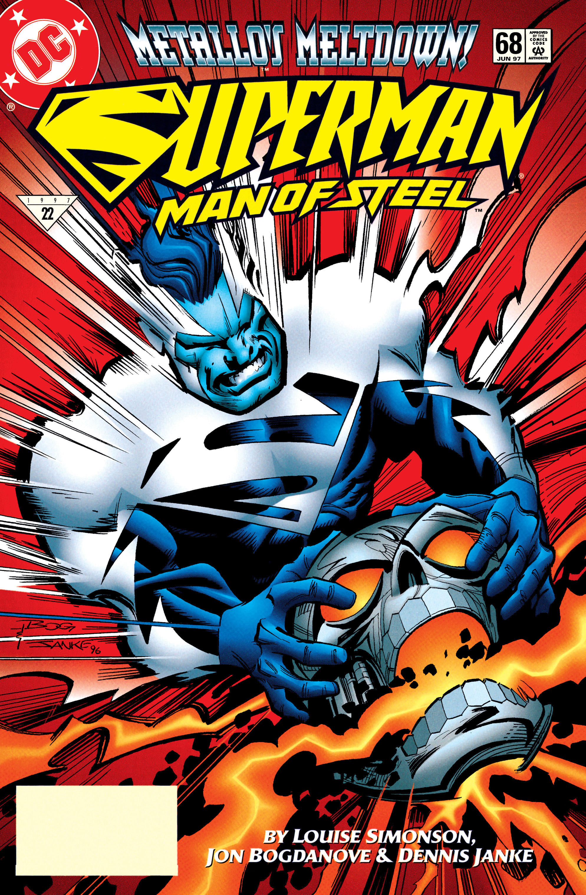 Read online Superman: The Man of Steel (1991) comic -  Issue #68 - 1