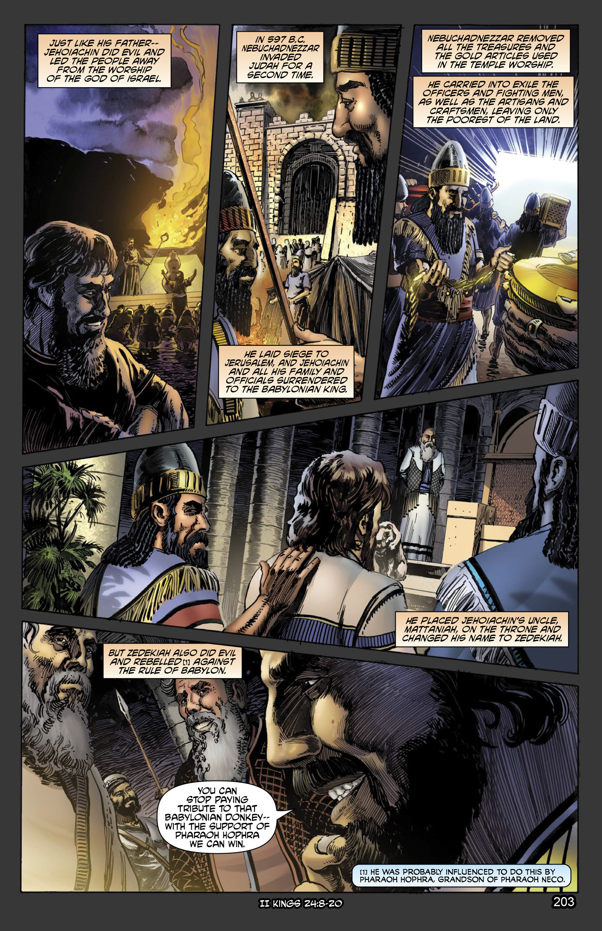 Read online The Kingstone Bible comic -  Issue #6 - 199